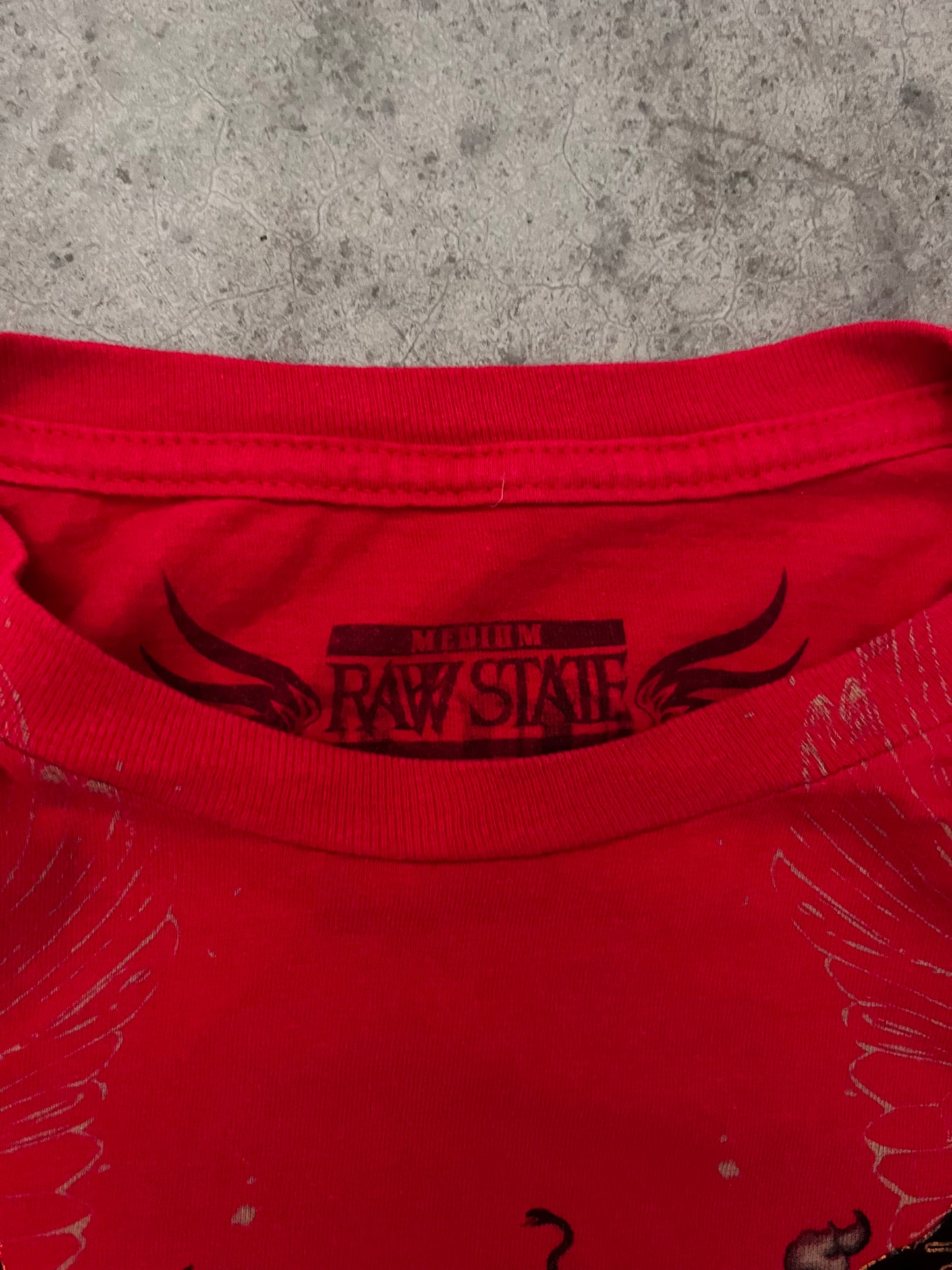 Raw State tee - M