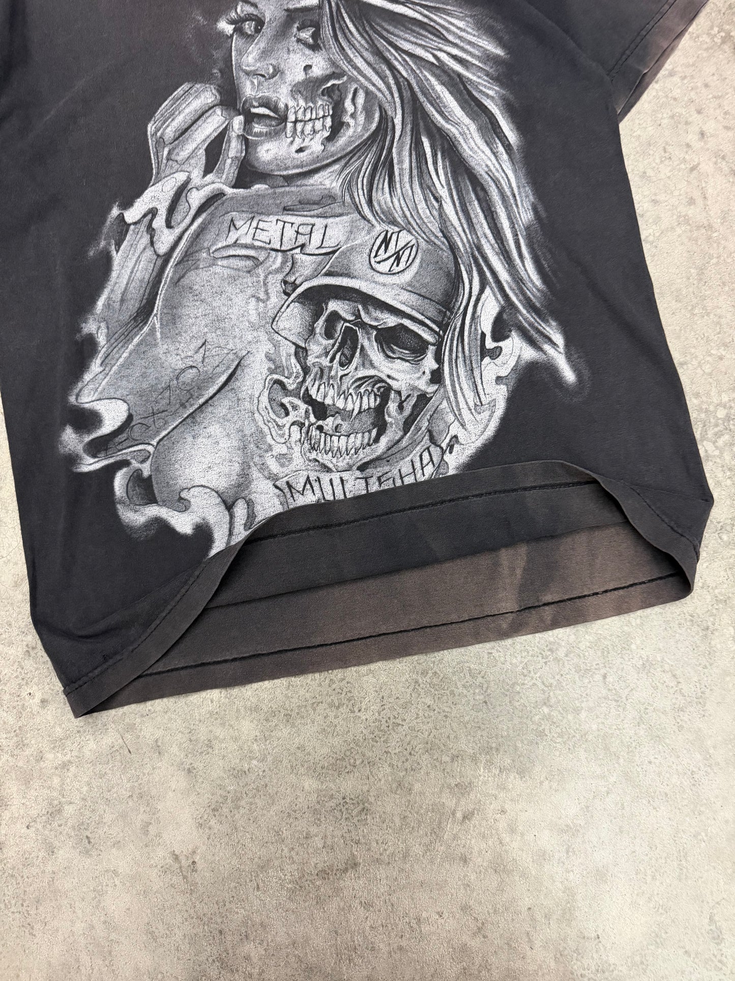 sick metal mulisha tee - M