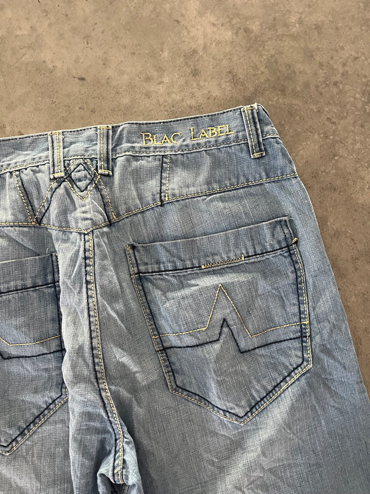 black label jorts