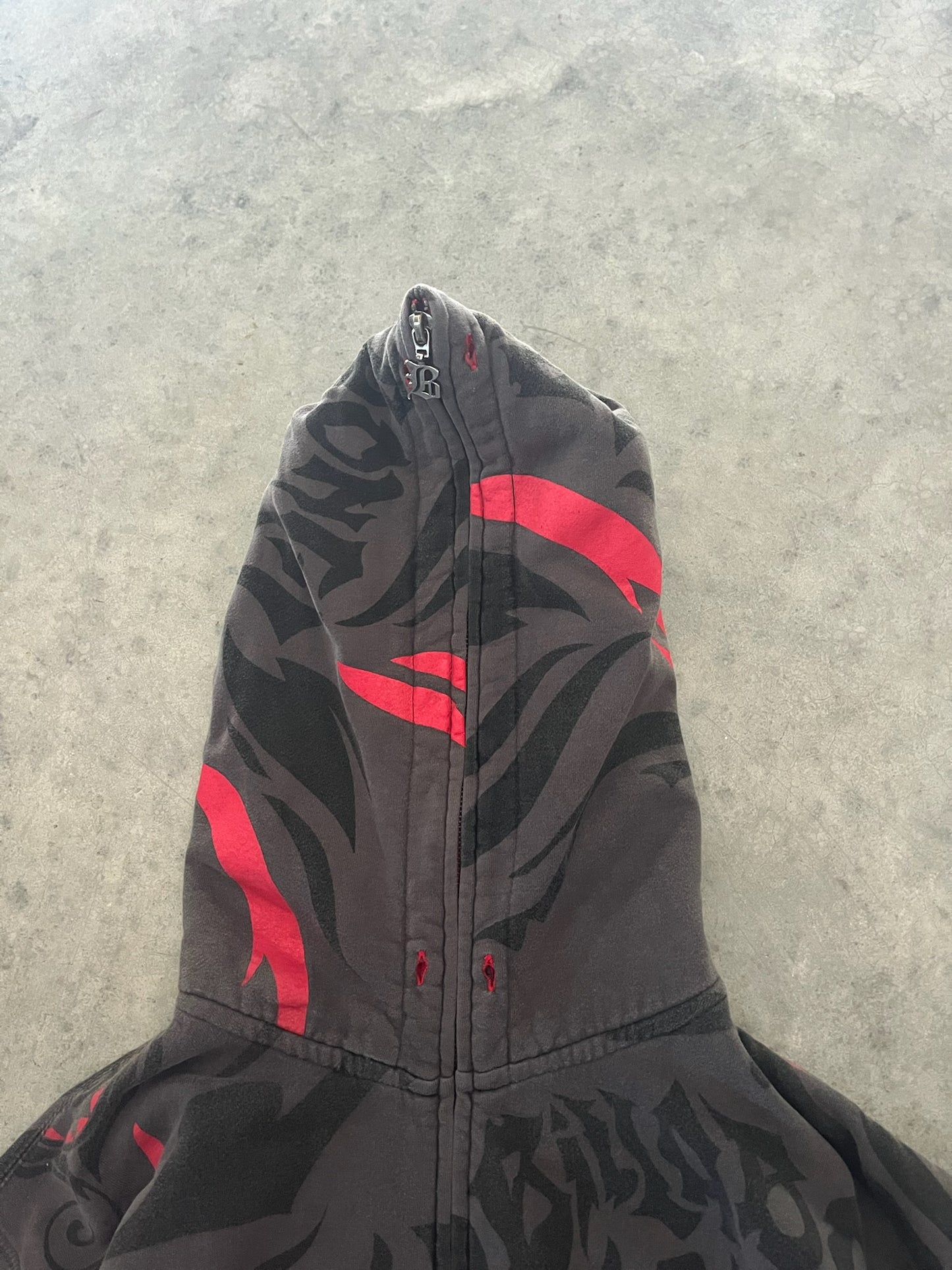 Full zip AOP billabong hoodie