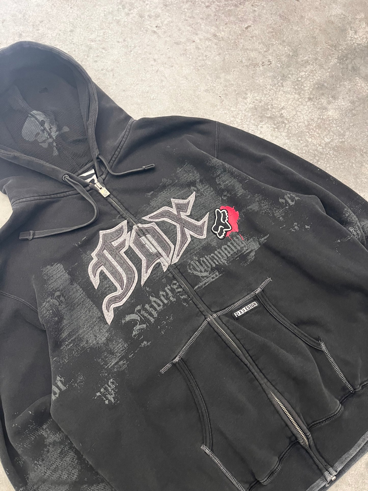 Fox racing hoodie - M