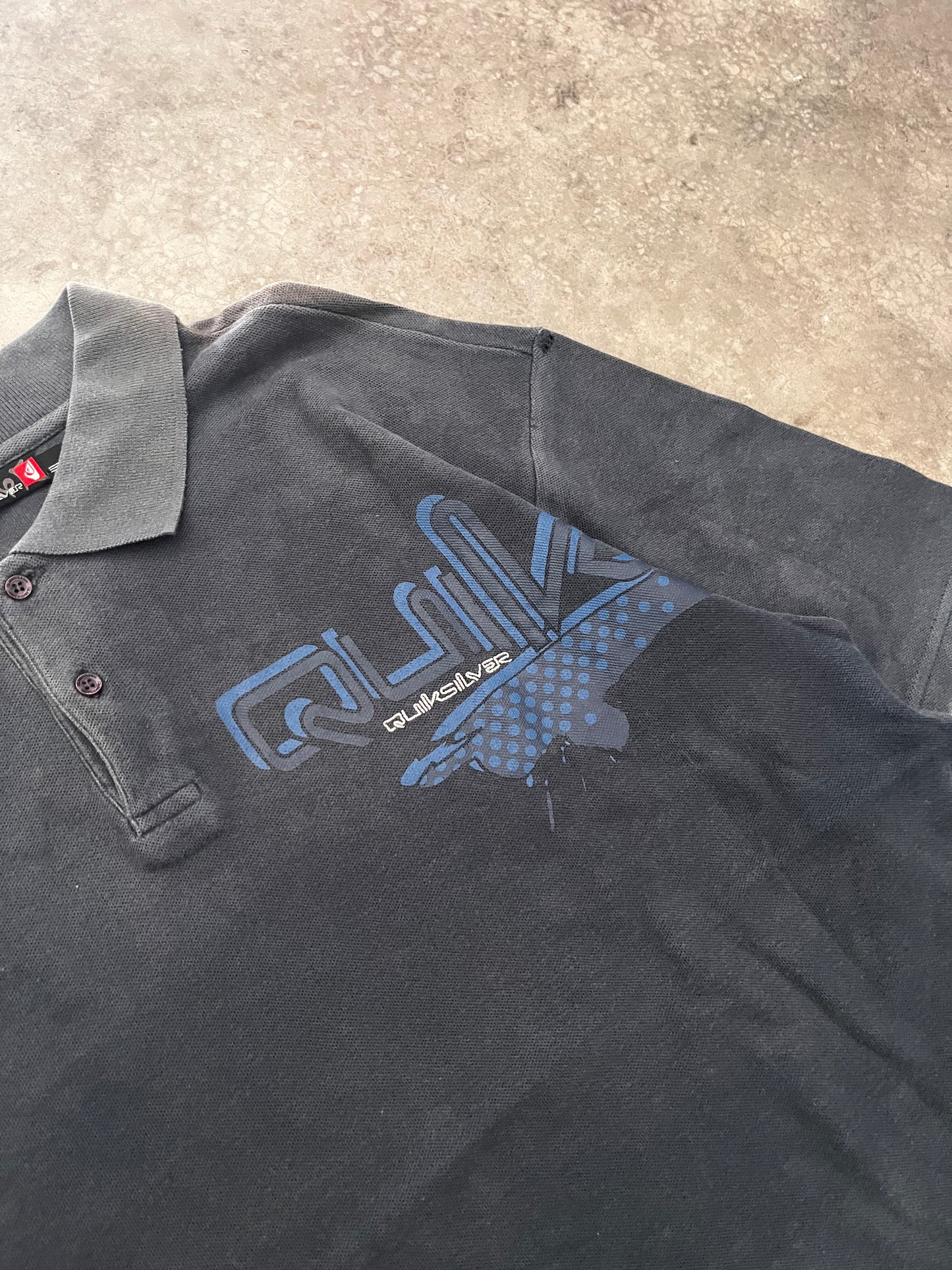 tuffff quiksilver polo - L