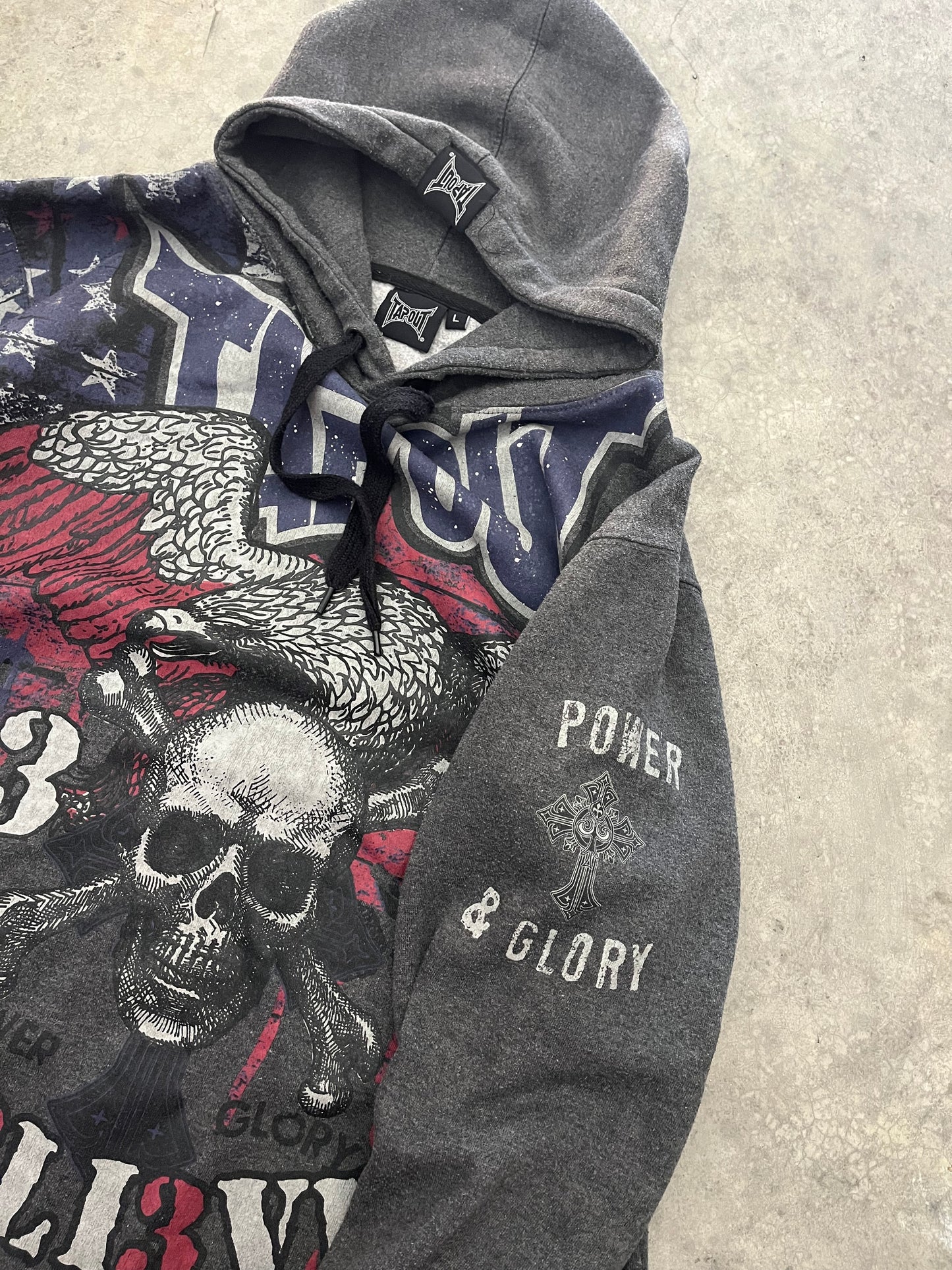GRAIL tapout hoodie - L