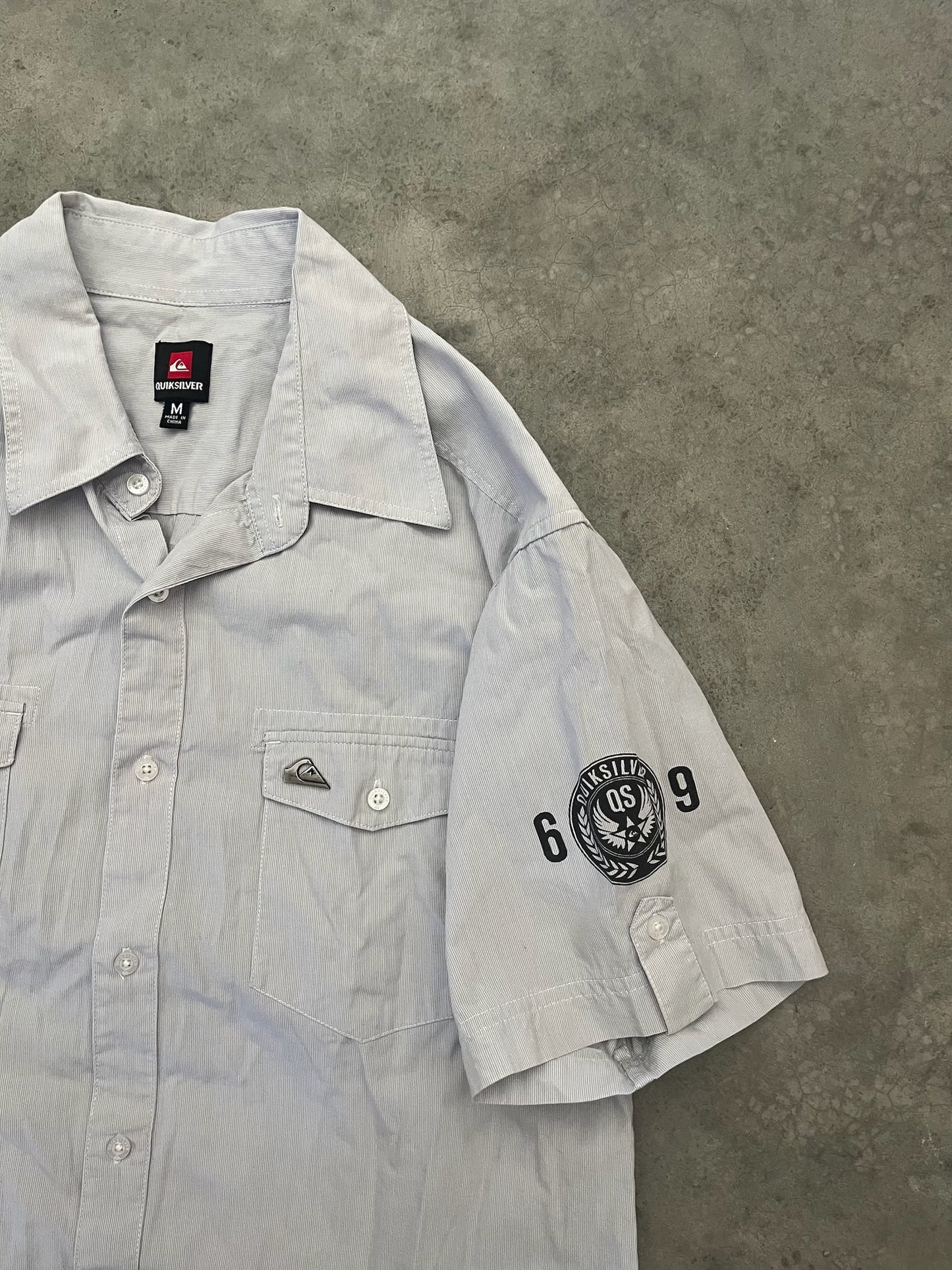 quiksilver button up