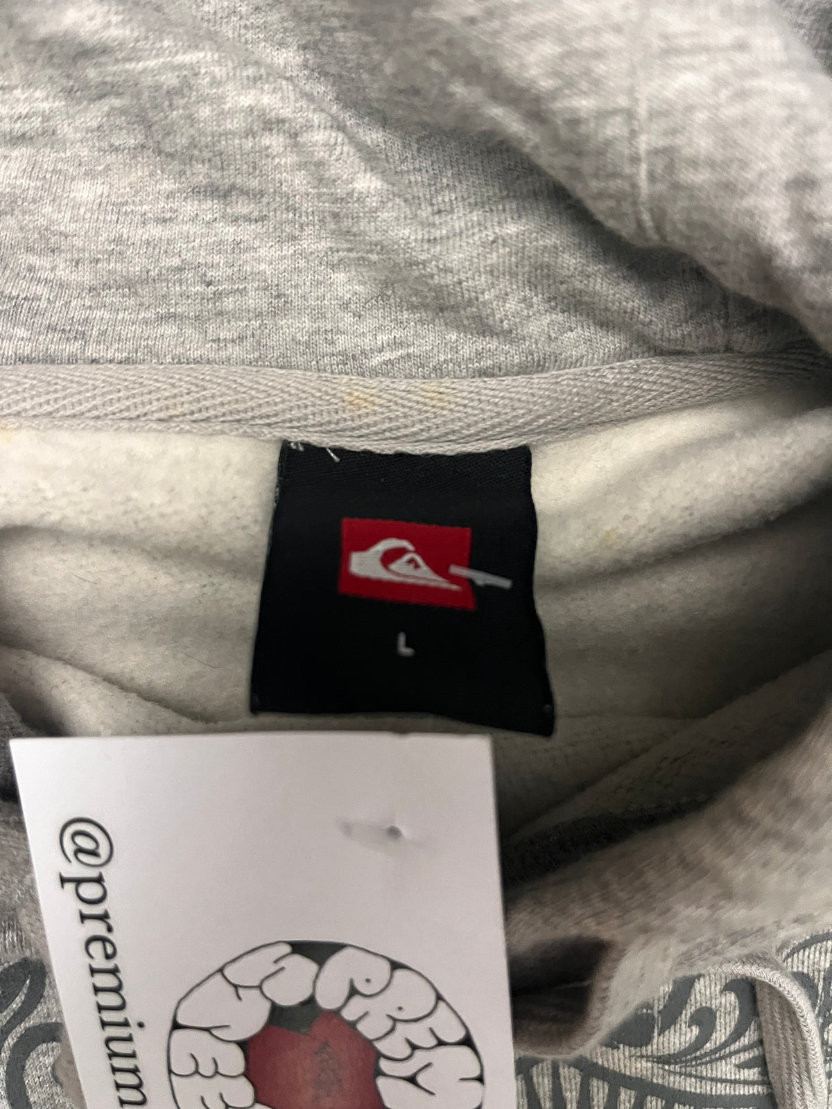 quiksilver hoodie - L