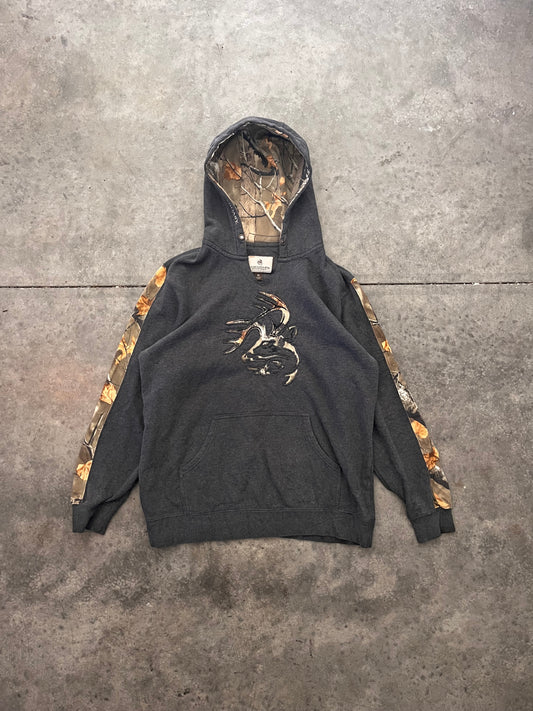 real tree hoodie - XL