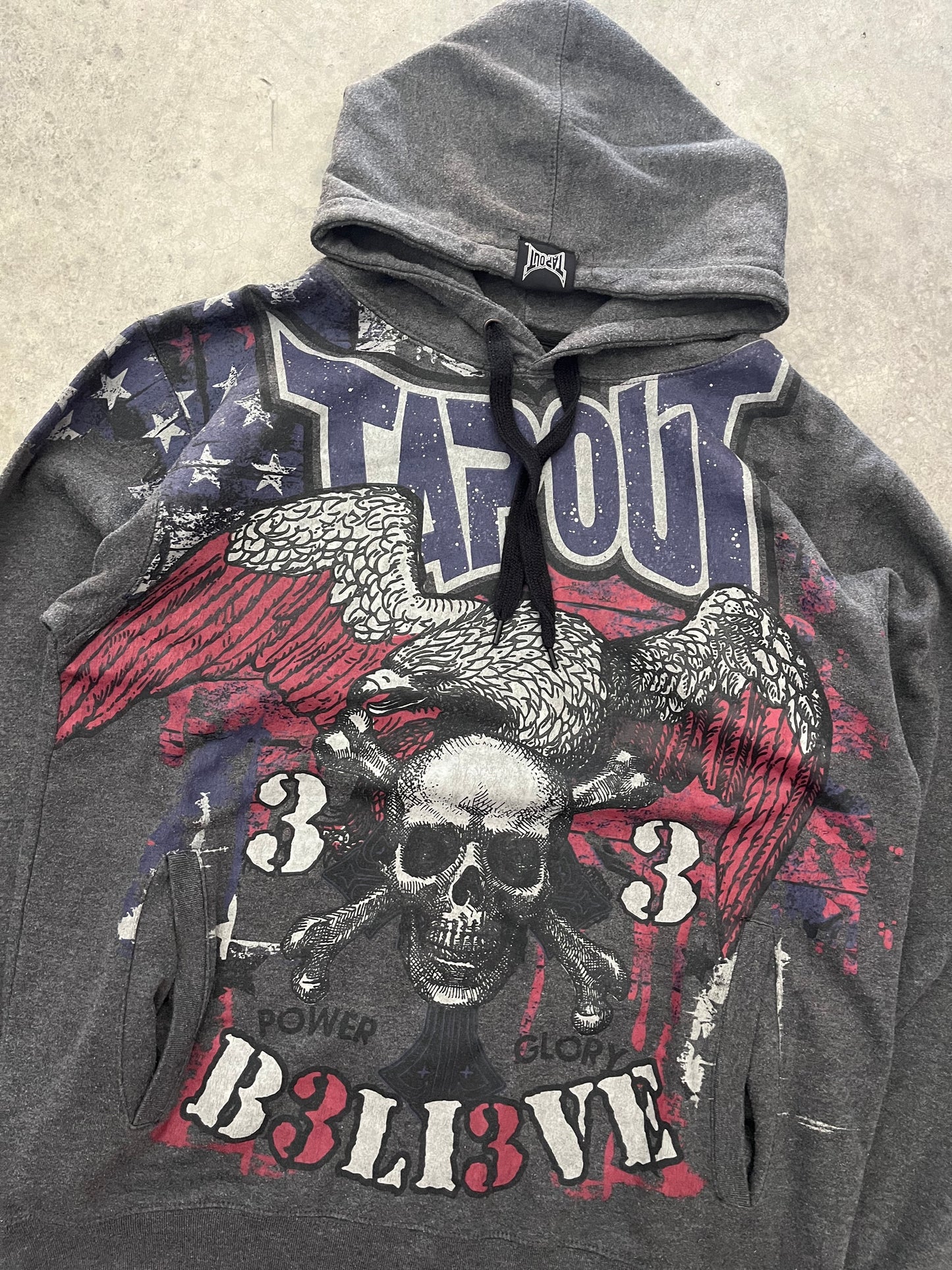GRAIL tapout hoodie - L
