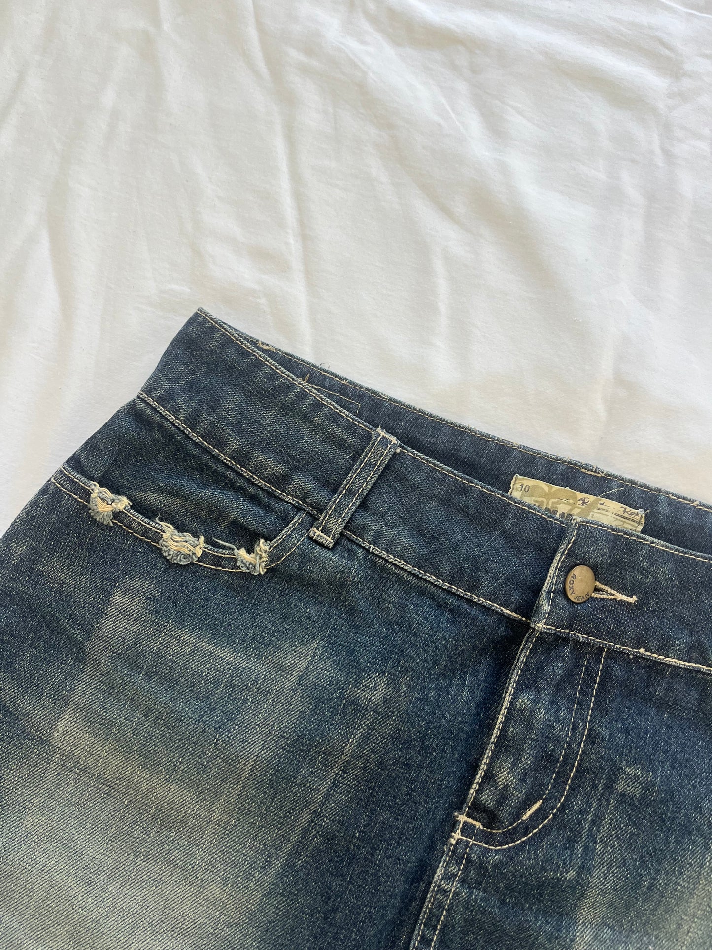 roxy denim mini skirt - 31
