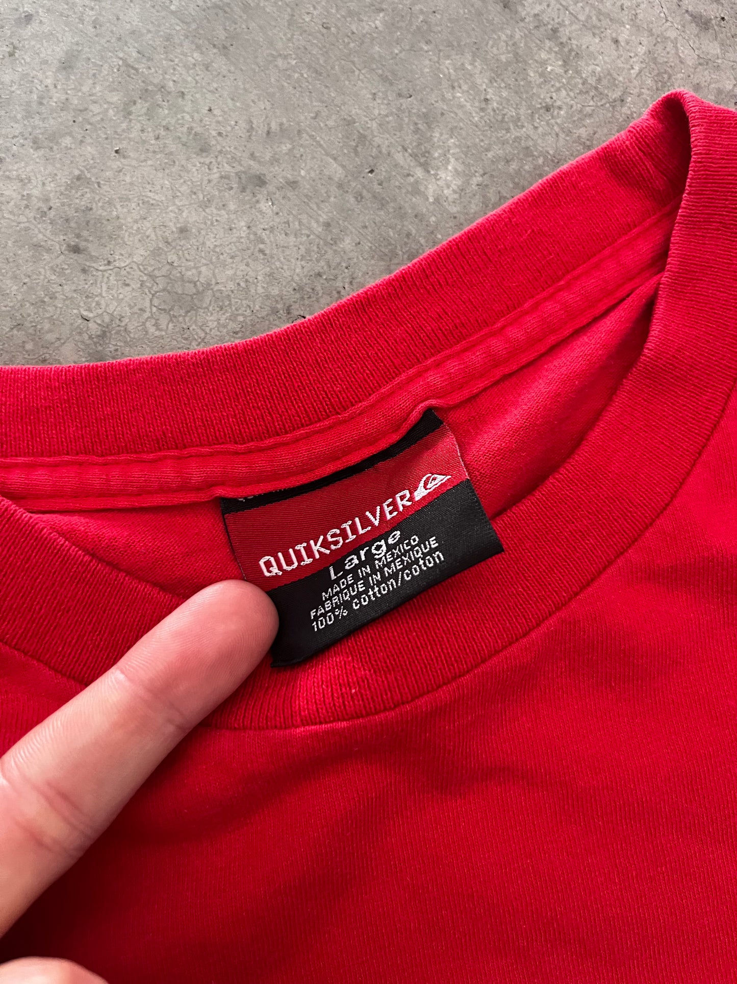 quiksilver tee - L