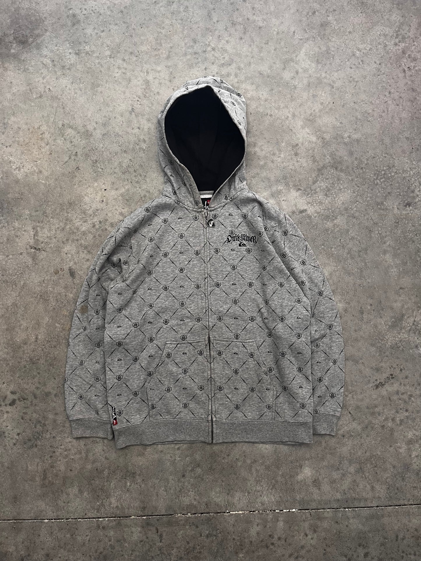 quiksilver hoodie - M