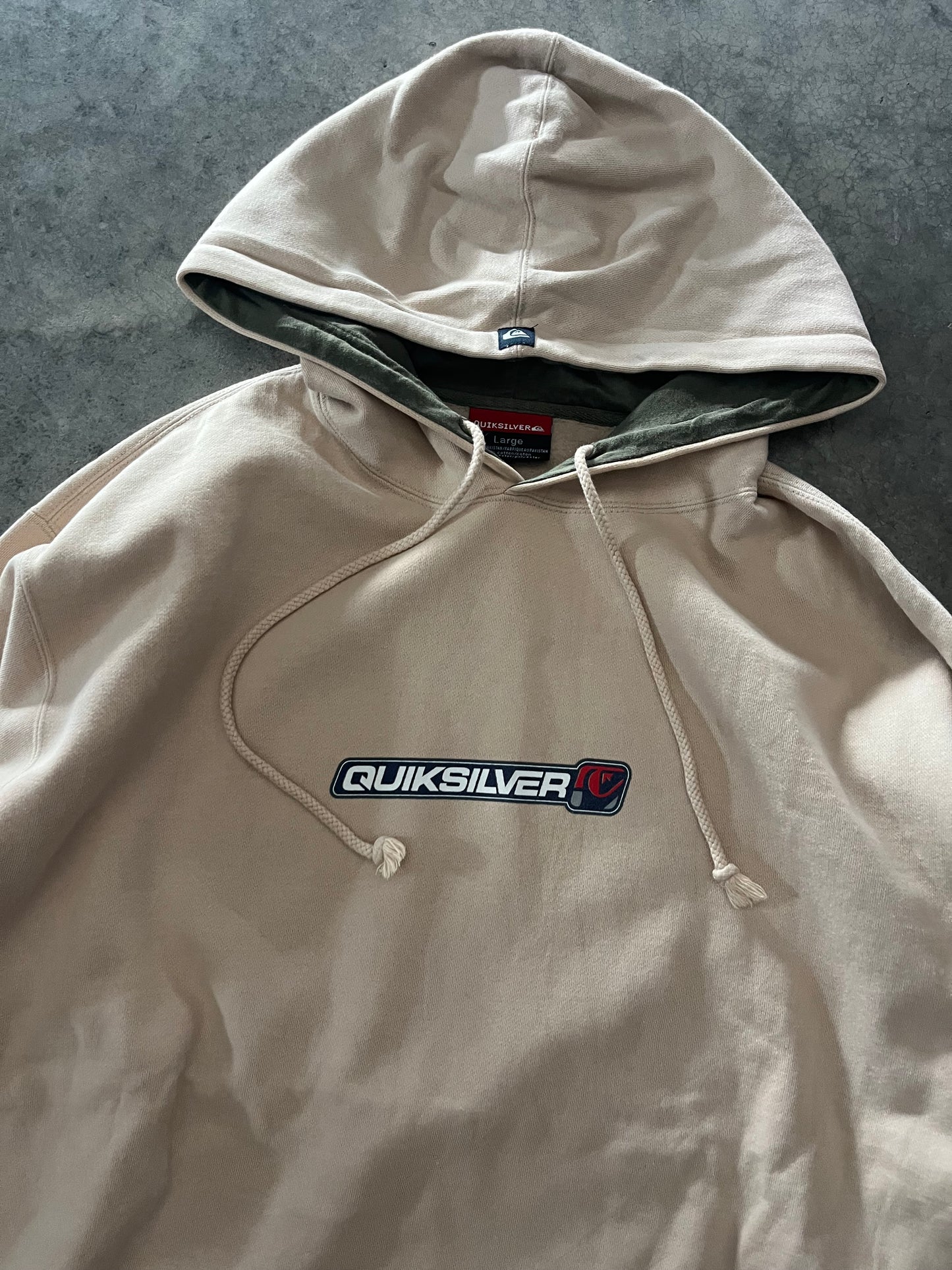 quiksilver hoodie - L