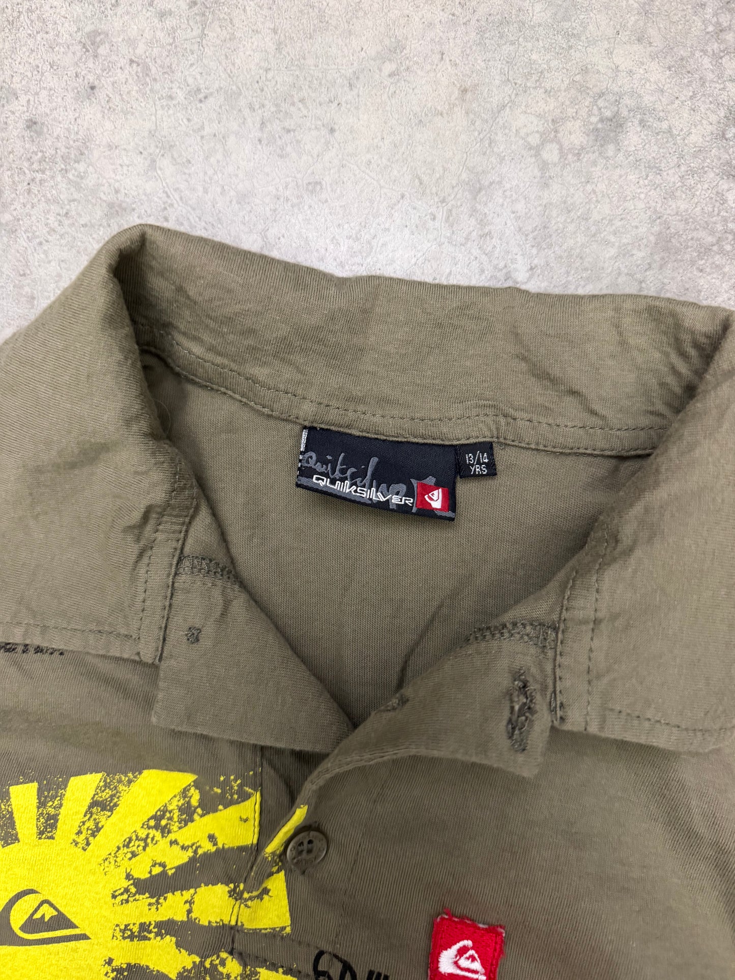 quiksilver polo - S