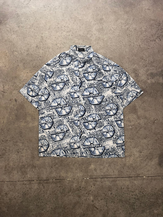 southpole button up - XXL