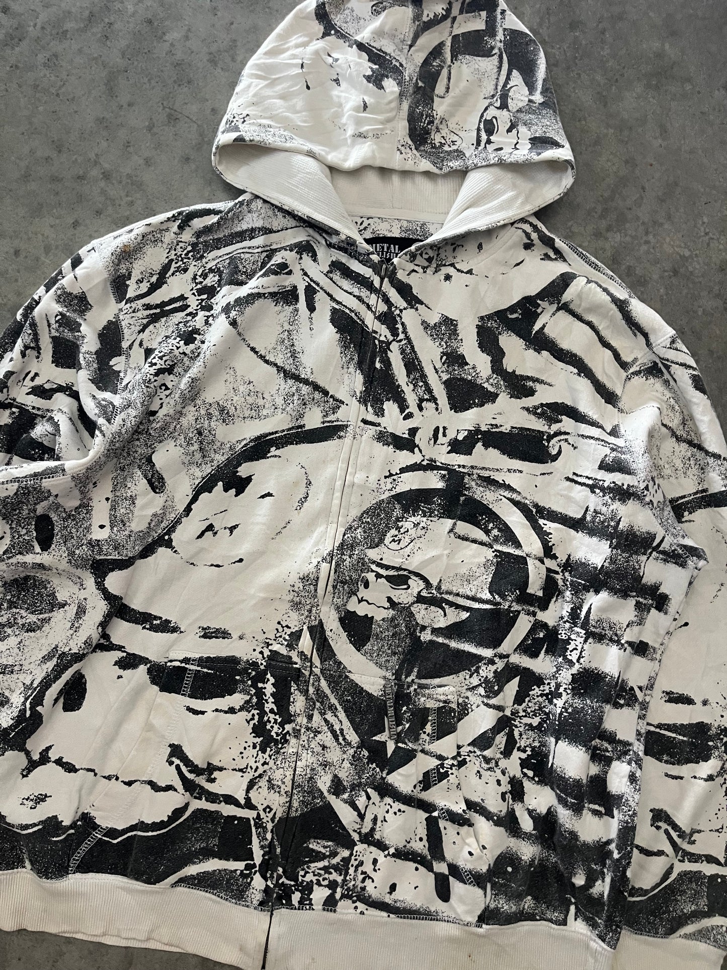 GRAIL metal mulisha hoodie - XL