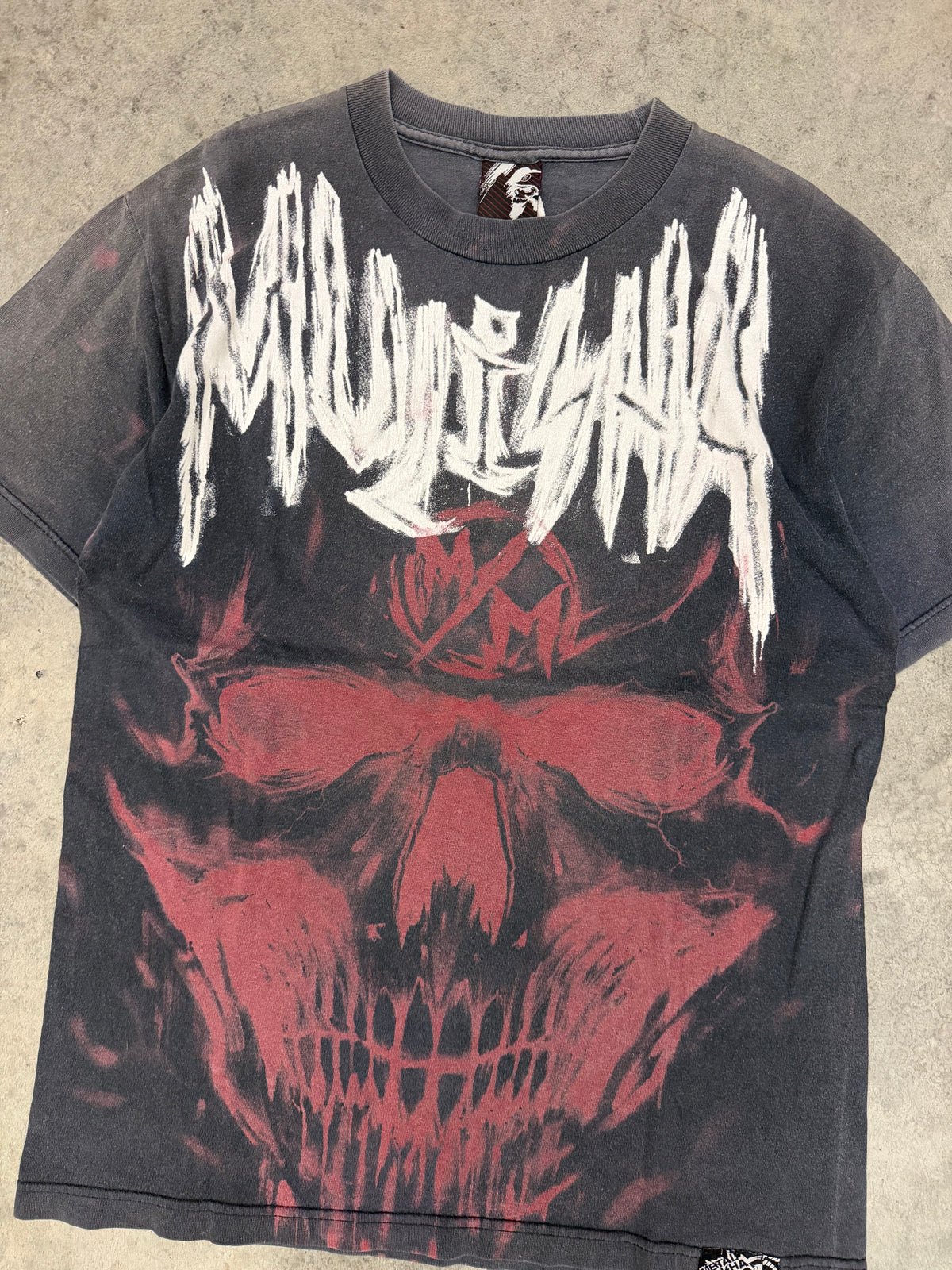 faded metal mulisha tee - L