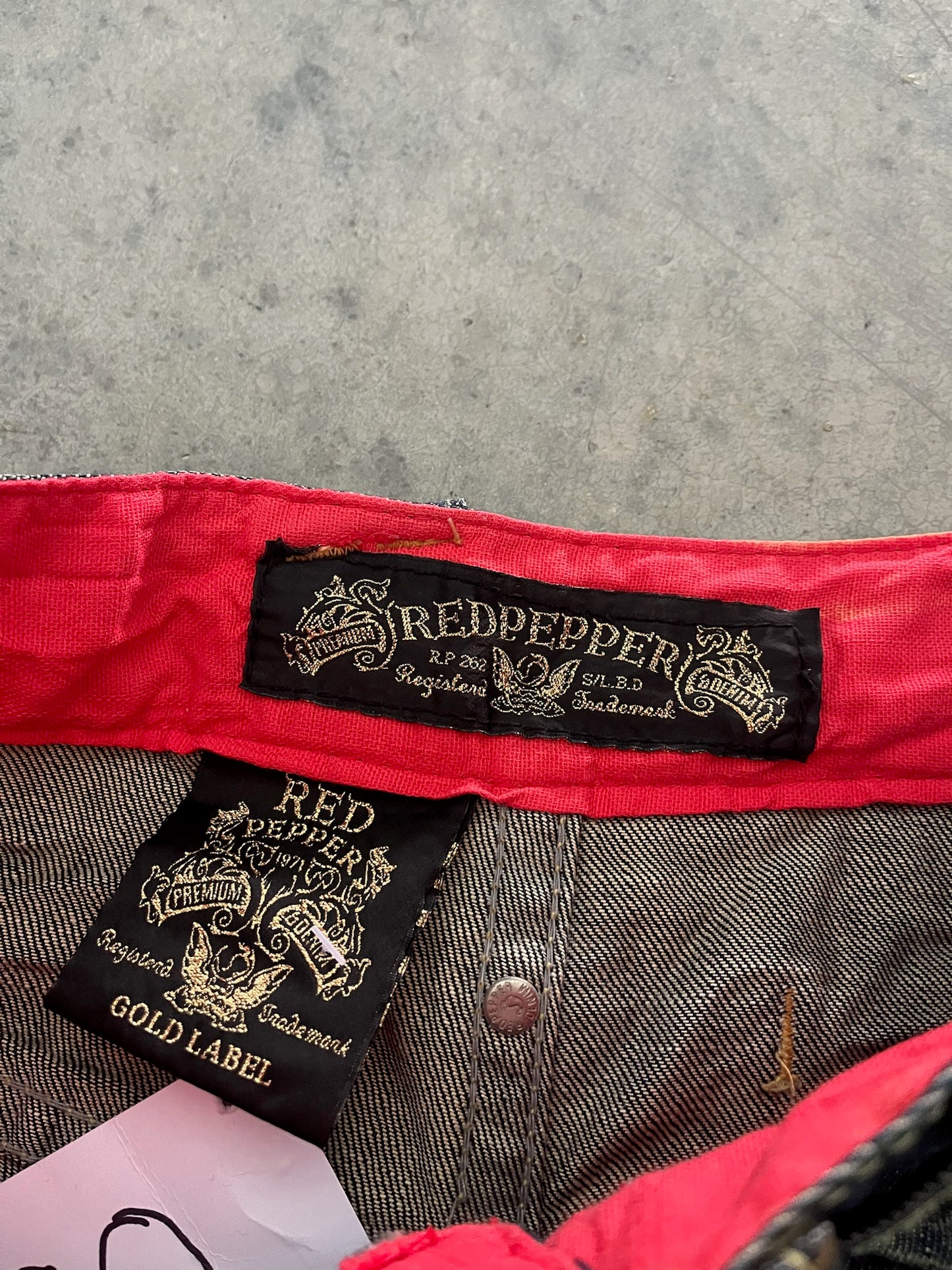 red pepper jeans