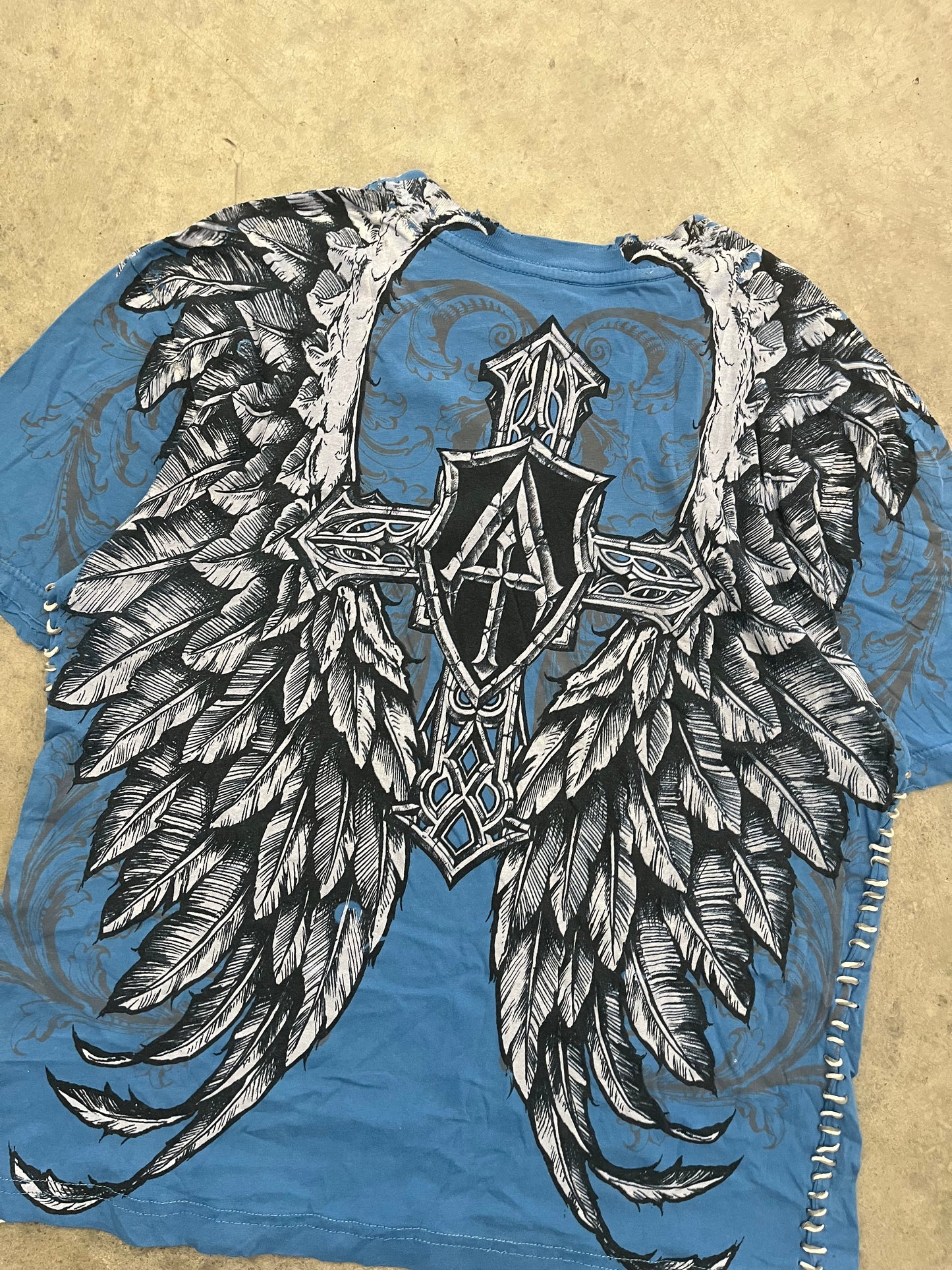 insane affliction tee - M
