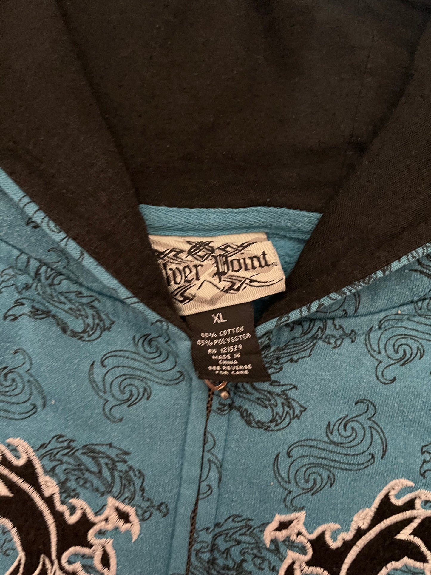Silver point hoodie - S