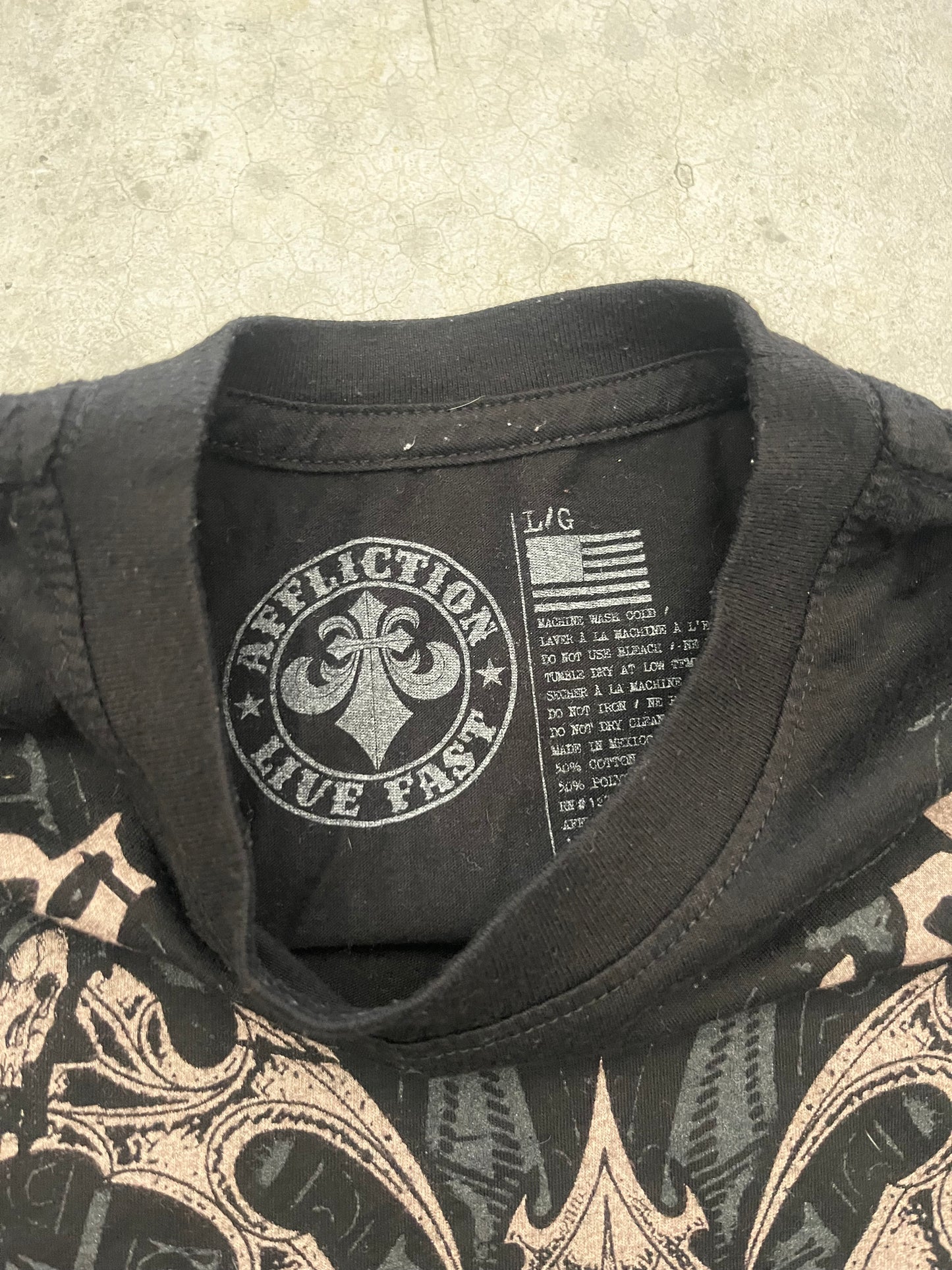 TUFF Affliction tee - L