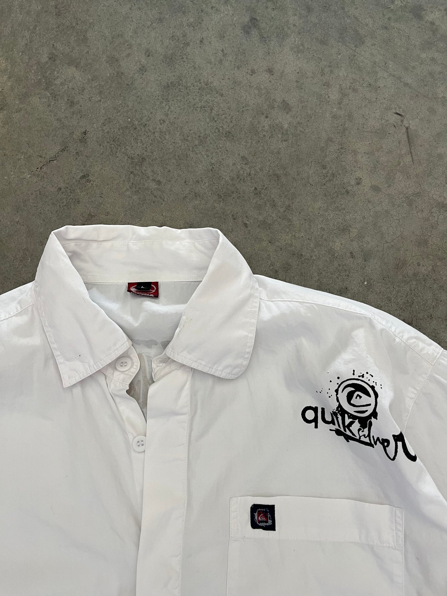 quiksilver button up