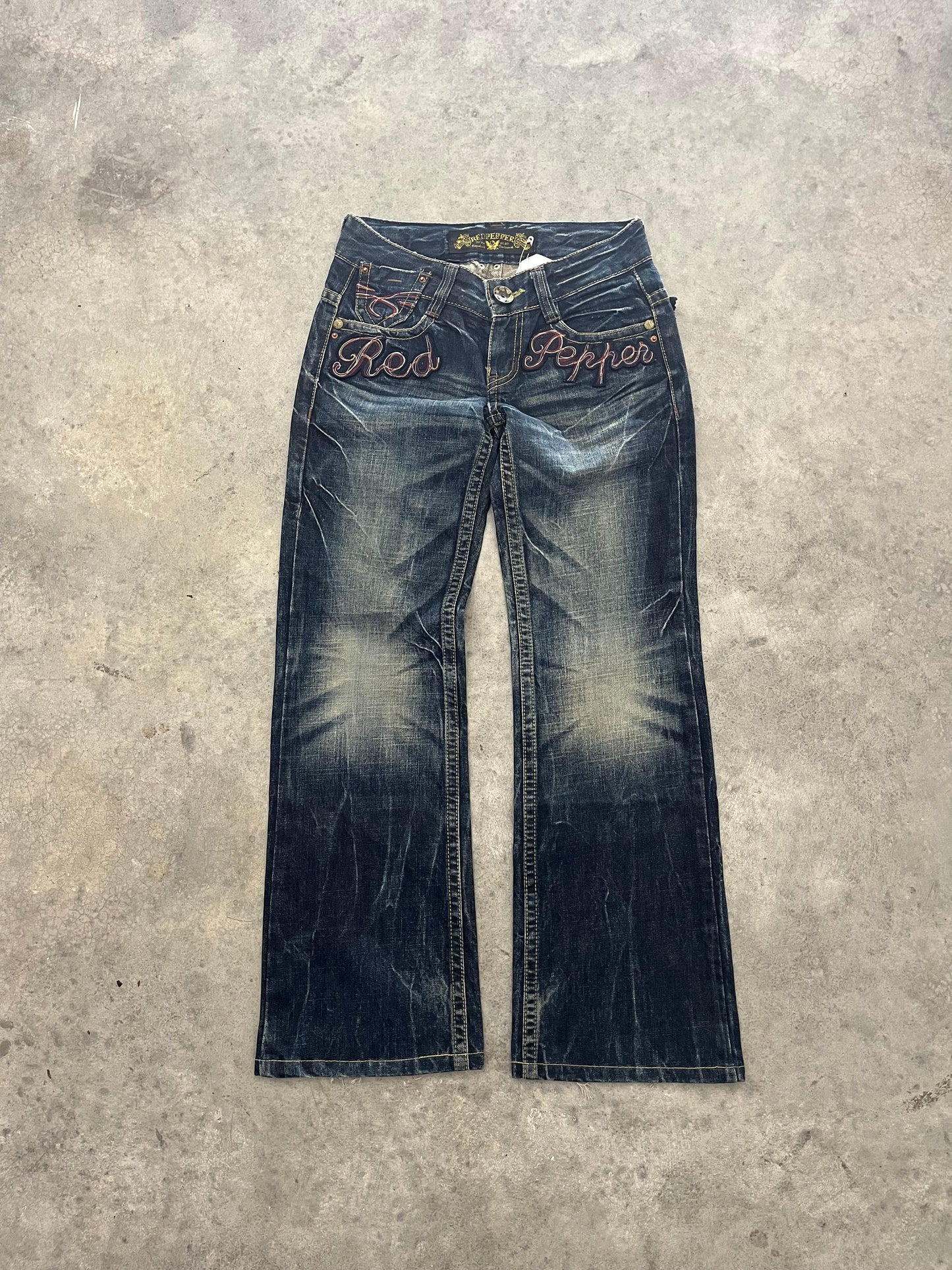 red pepper jeans