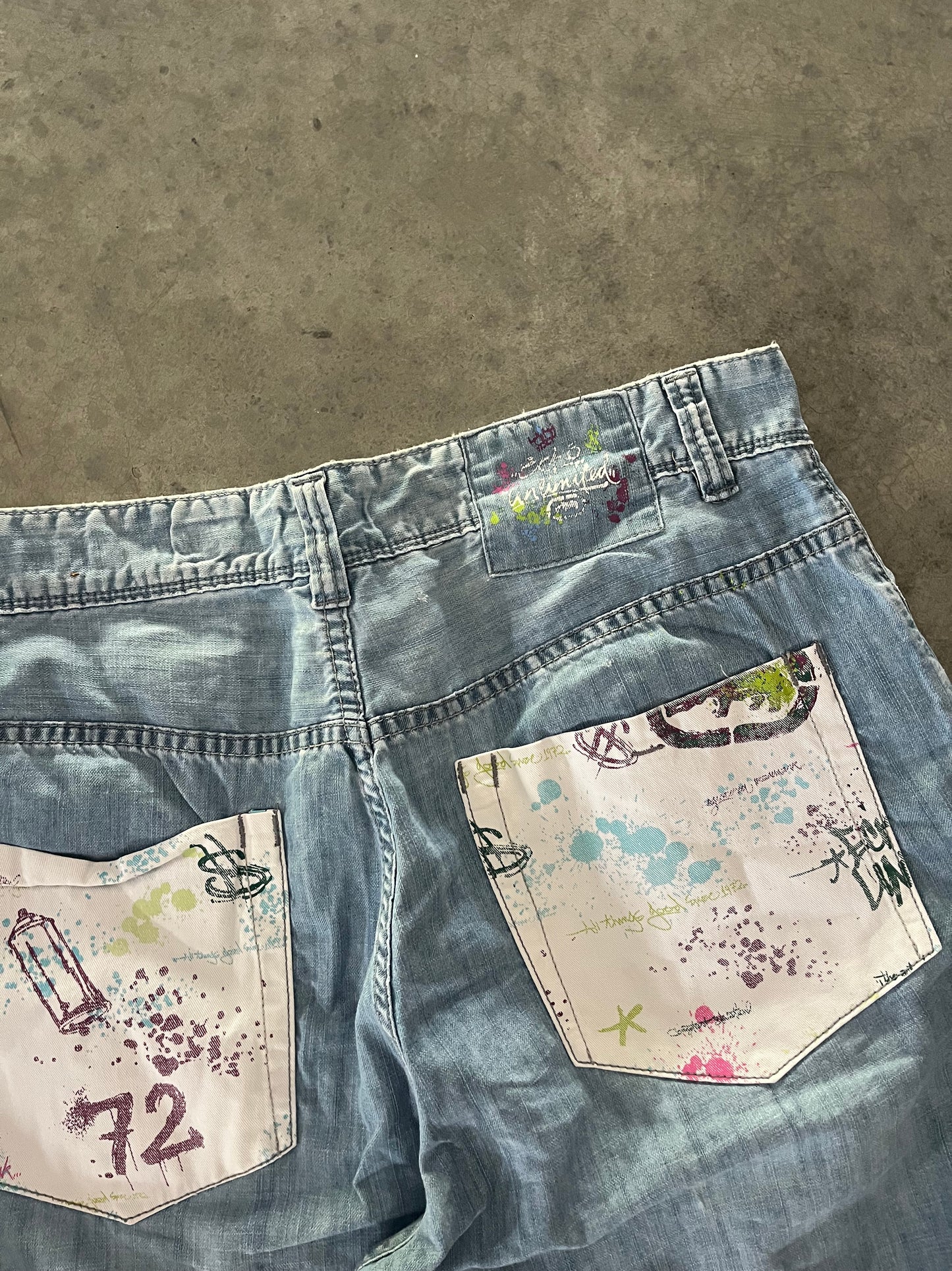 fire ecko jorts