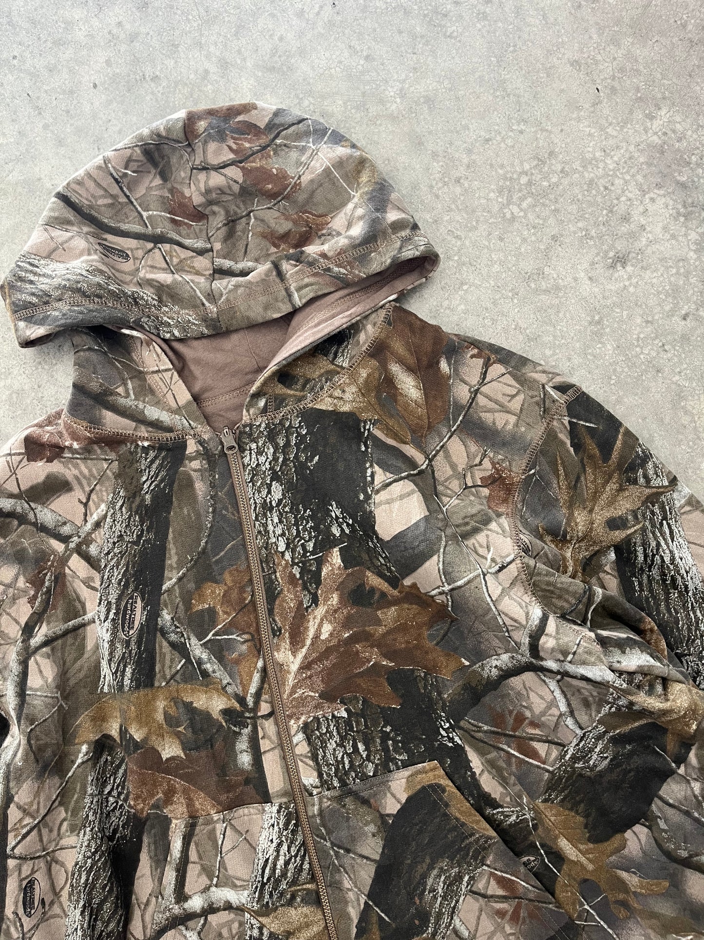 Realtree zip up - XL