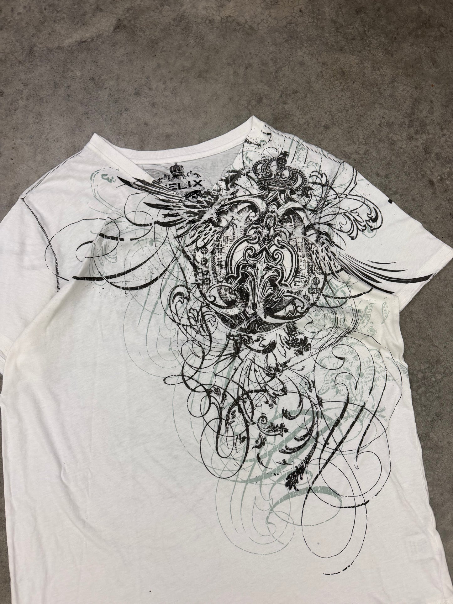 crazyyy helix tee - XL