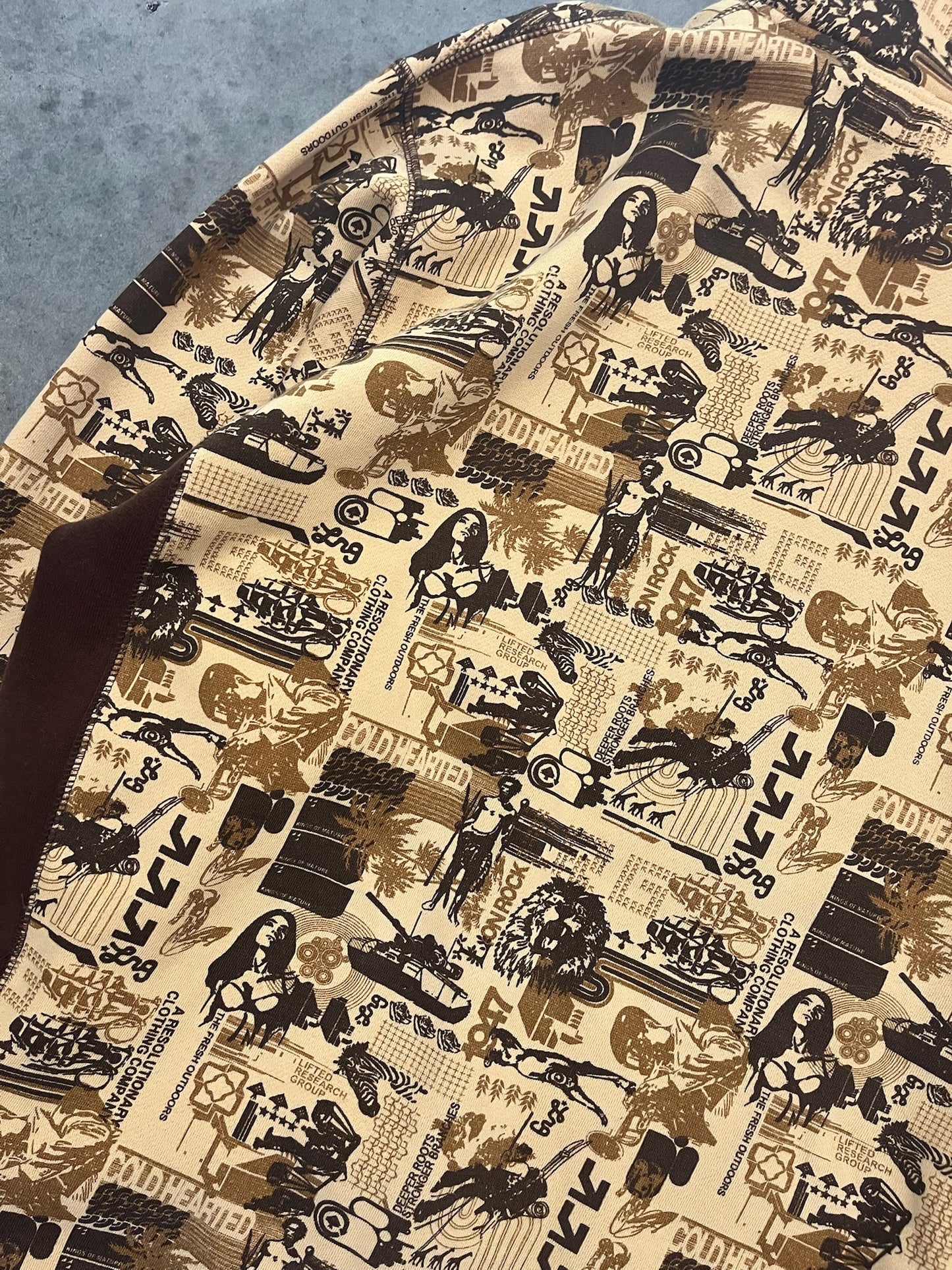 LRG aop hoodie