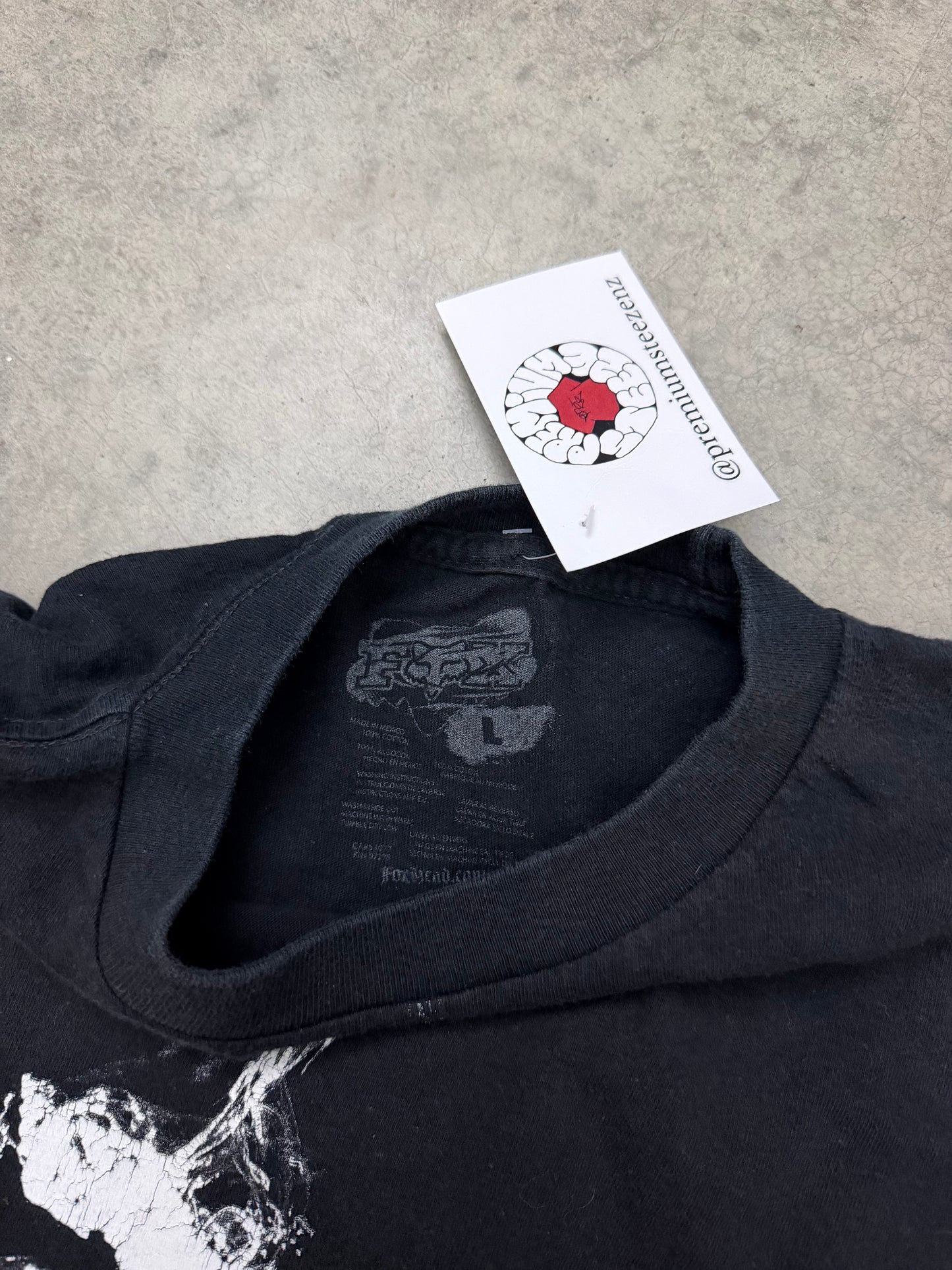 fox graphic tee - L