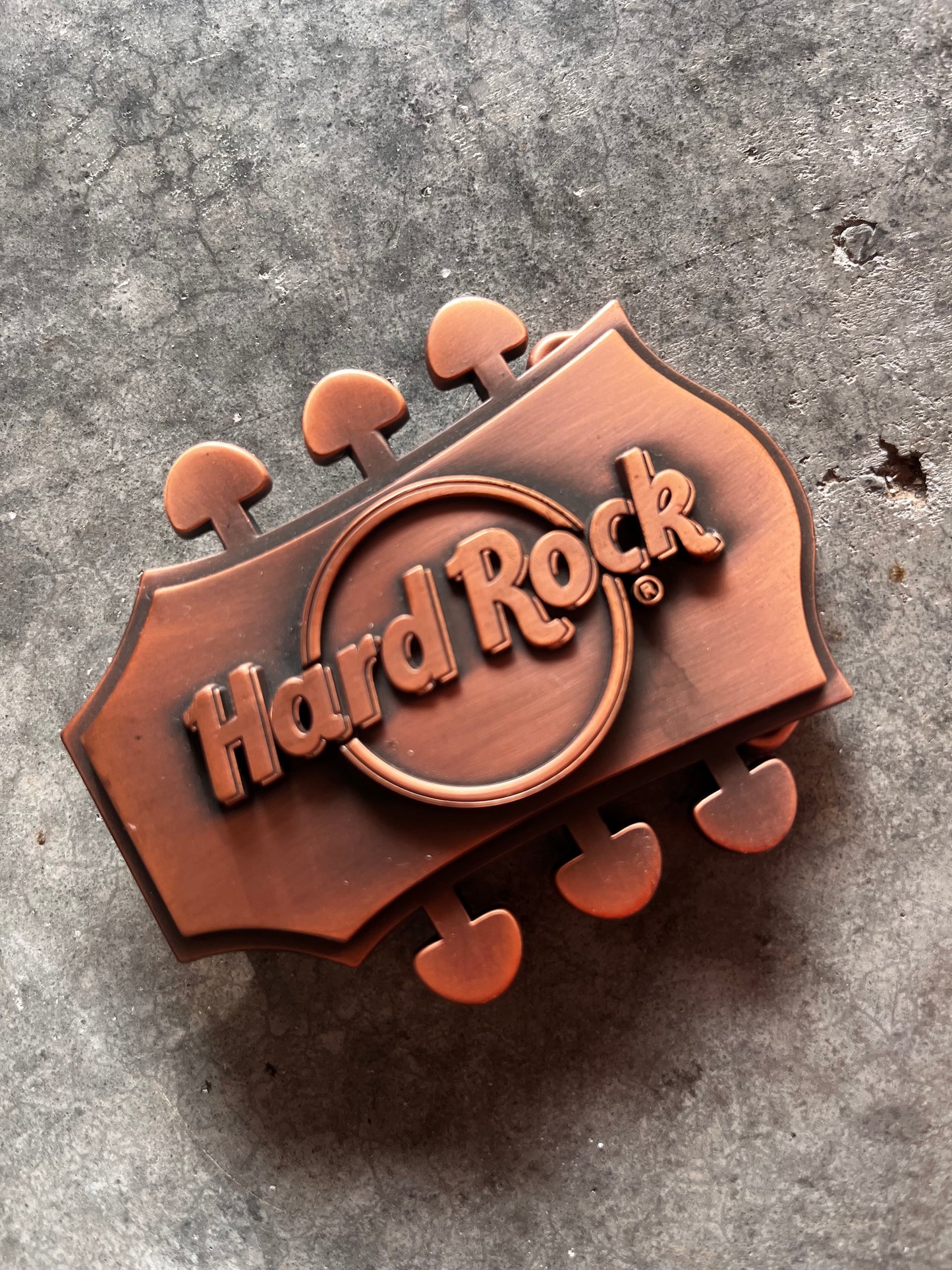 hard rock belt buckle