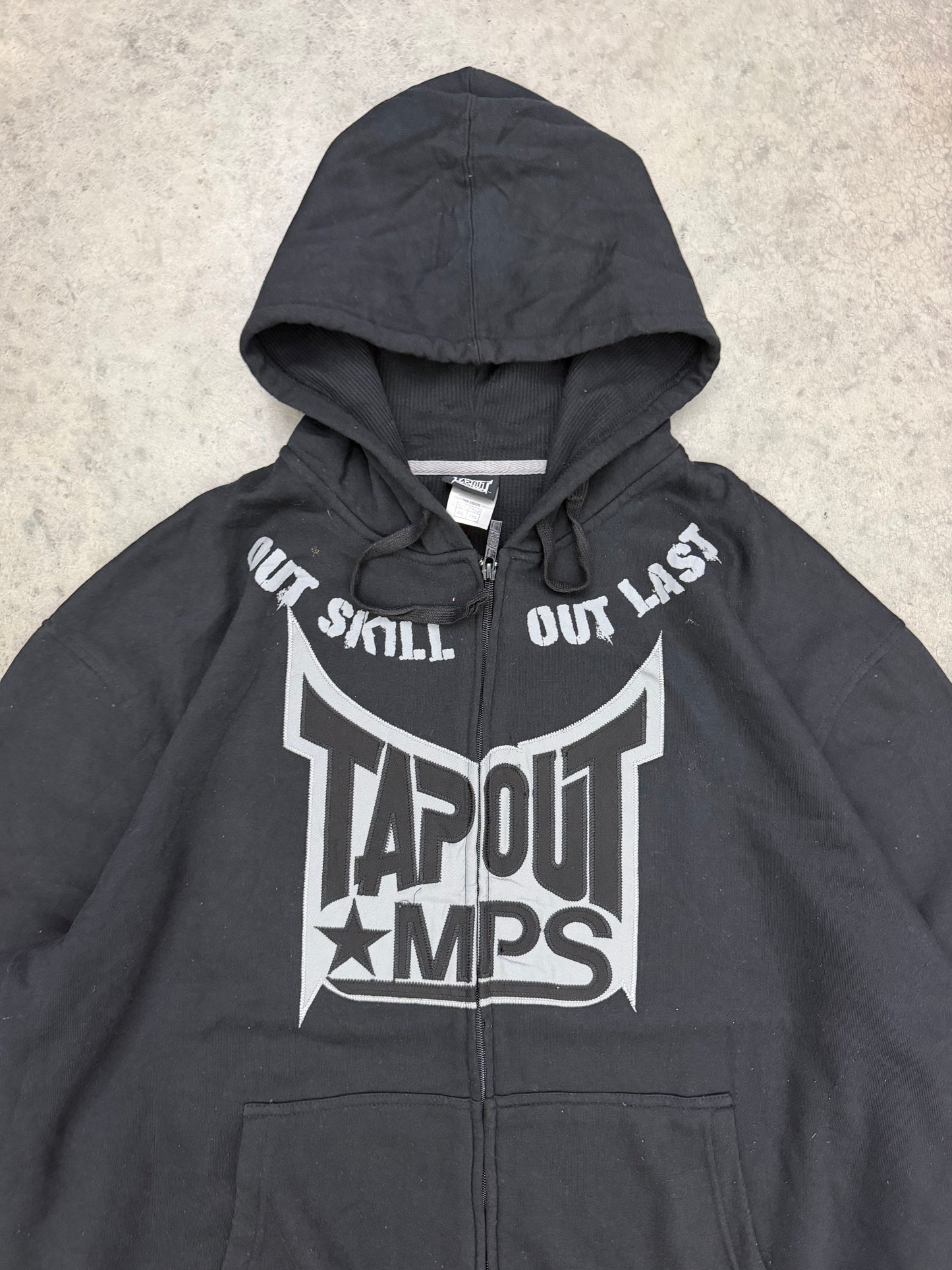 tapout zip up hoodie - XXL