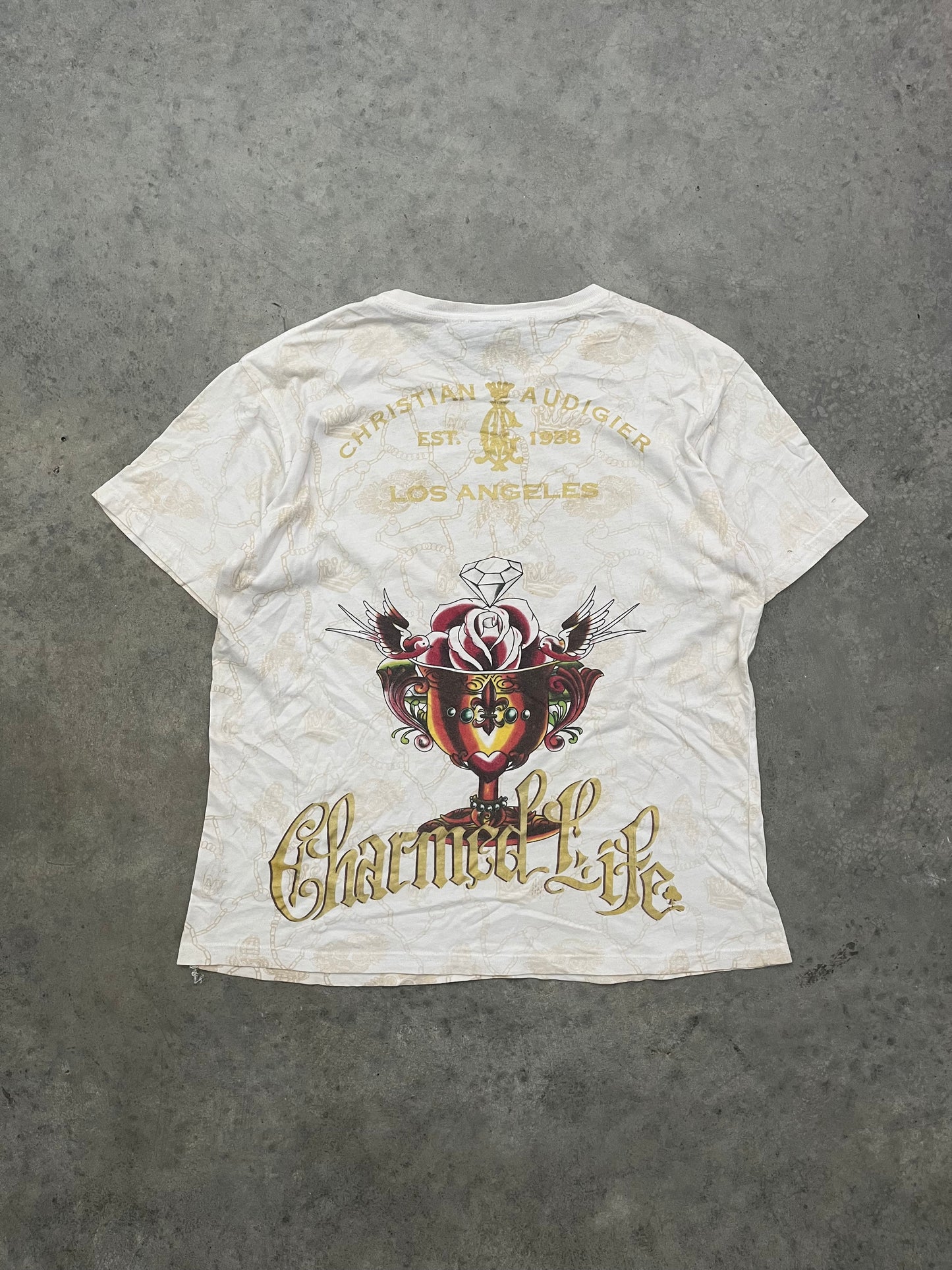 christian audigier tee - M