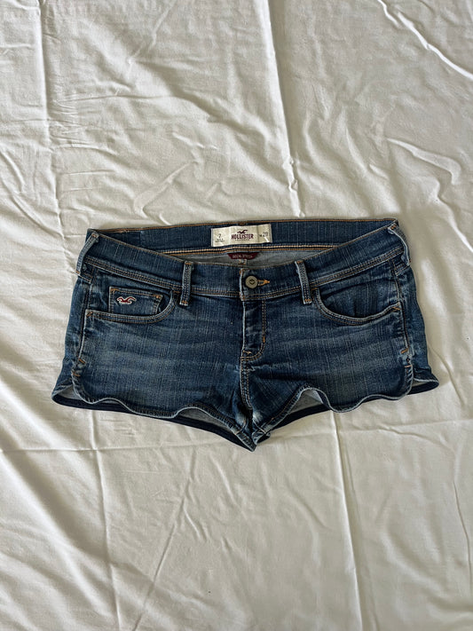 hollister denim mini shorts - 31