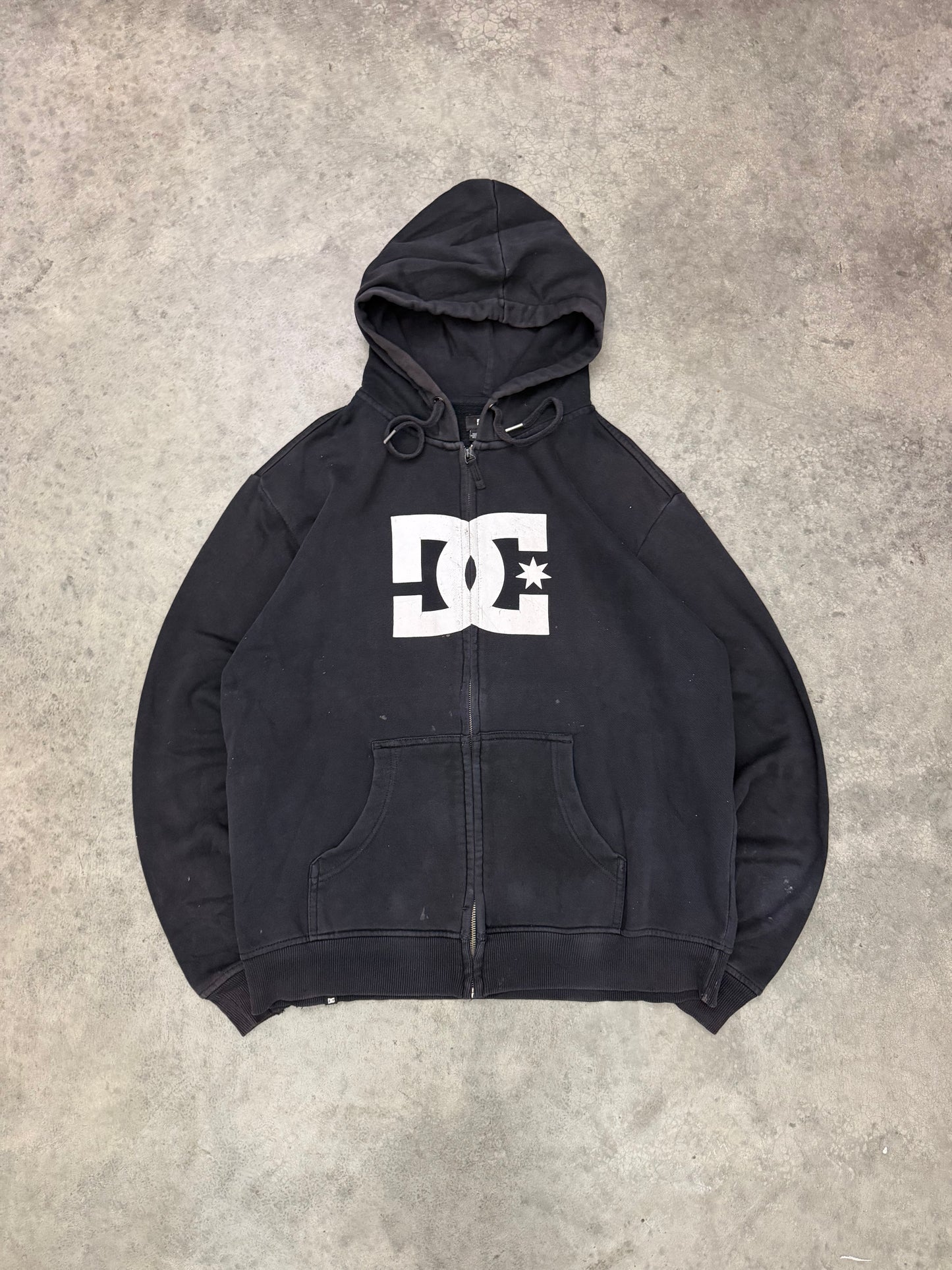 DC zip up hoodie - L
