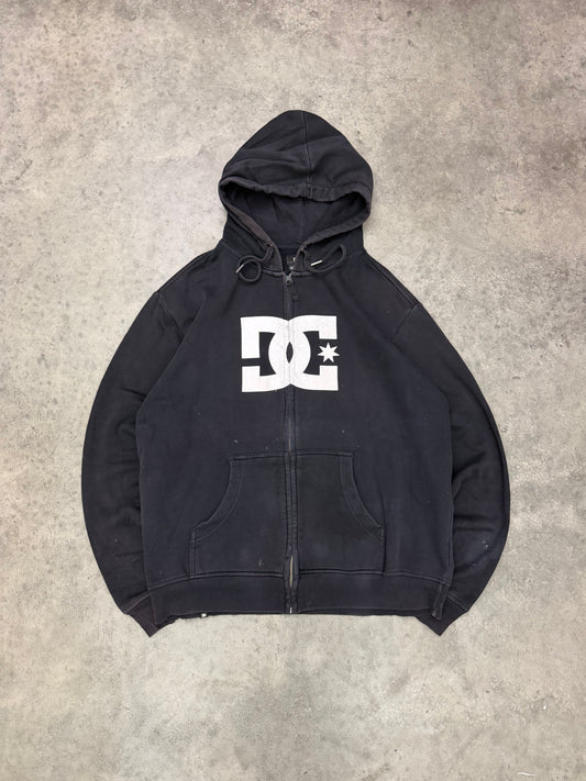 DC zip up hoodie - L