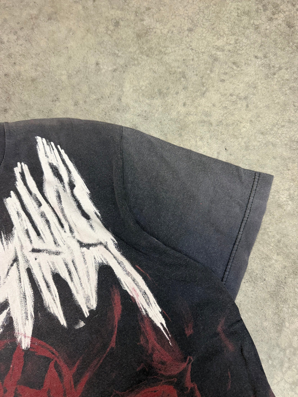 faded metal mulisha tee - L