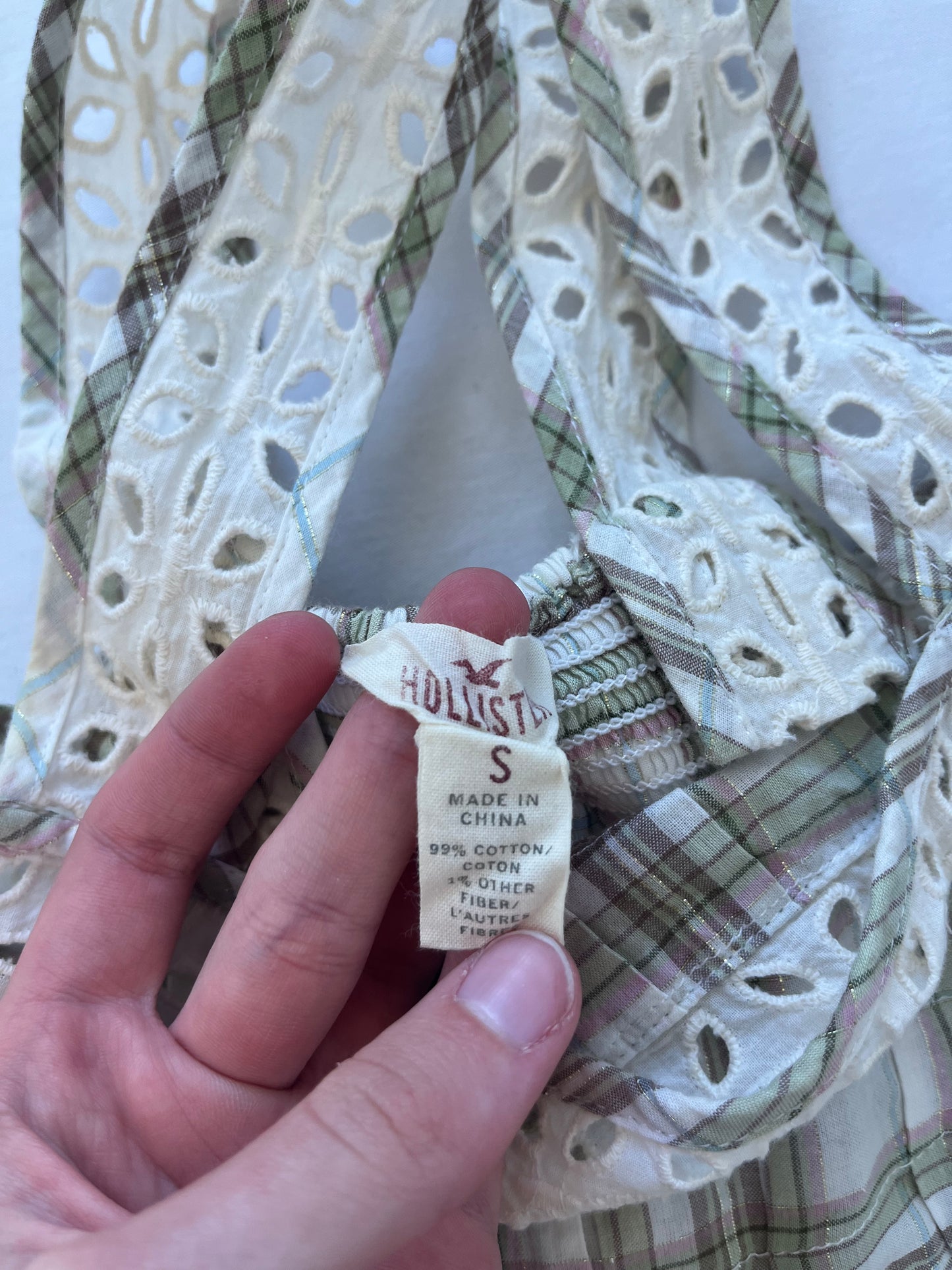 insanely cute hollister tie back cami - S