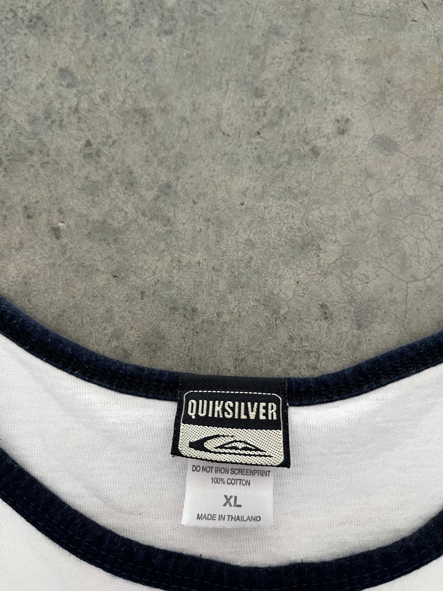 vintage quiksilver singlet