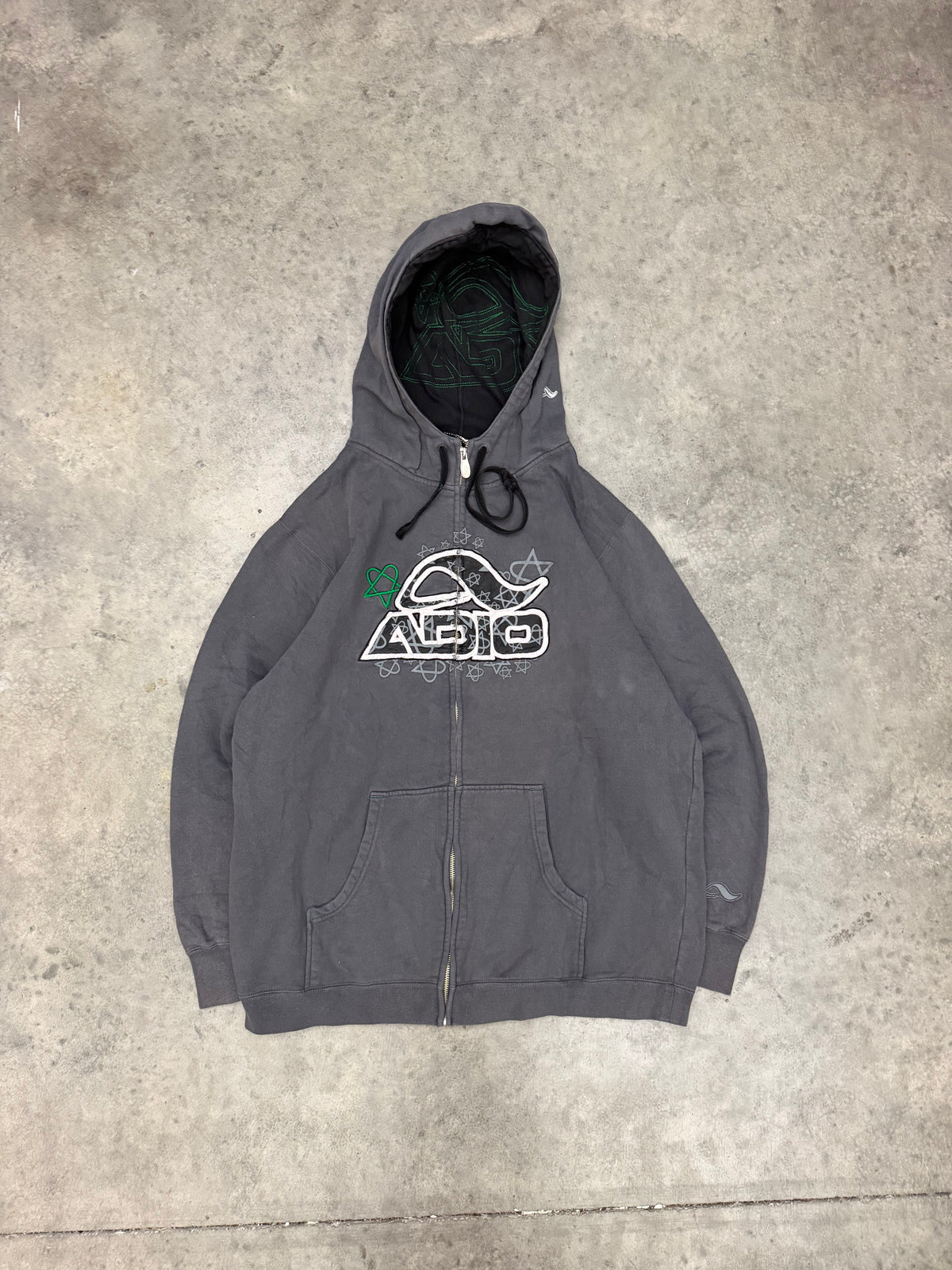 Adio zip up hoodie - L
