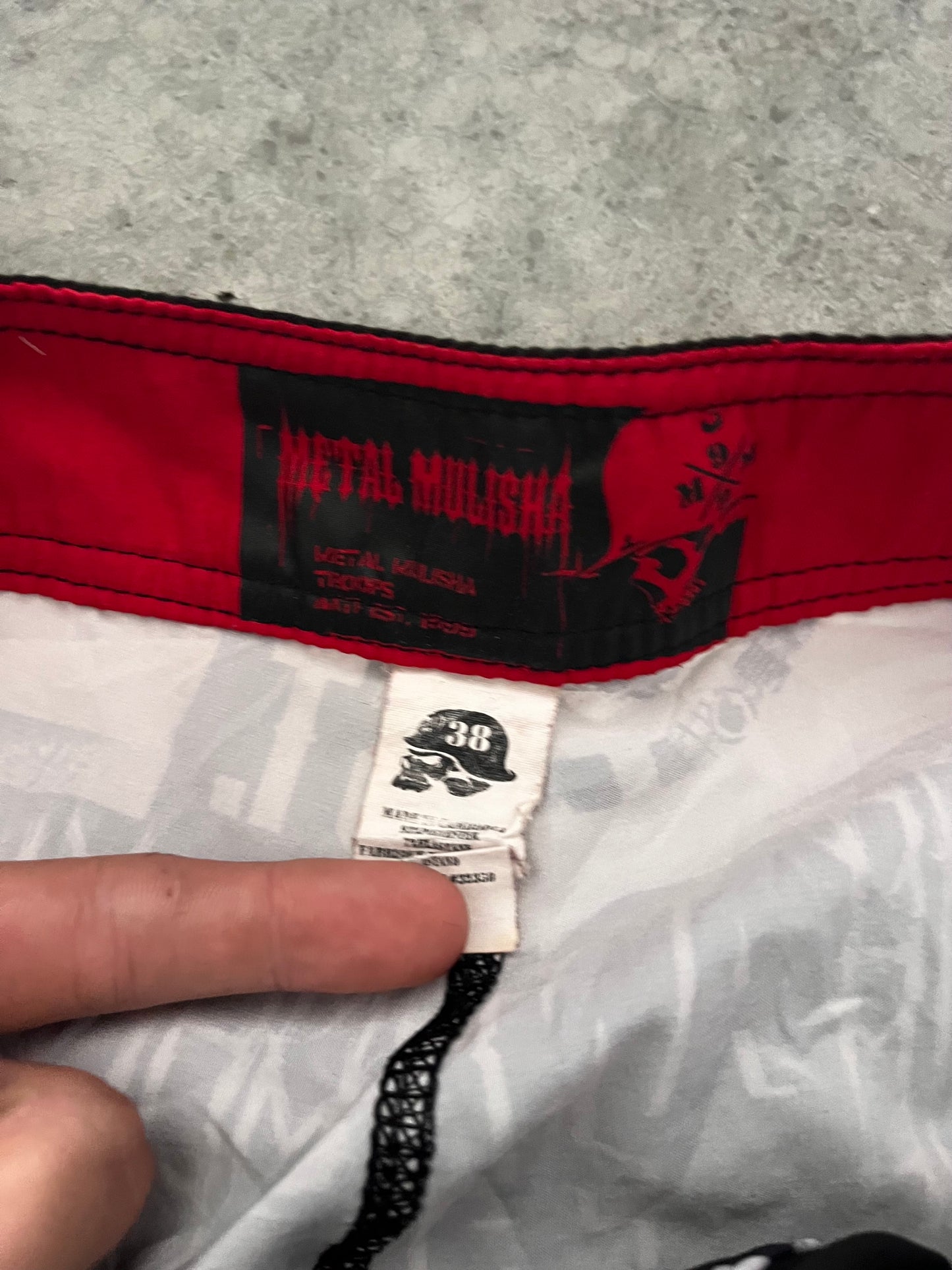 metal mulisha board shorts - 38