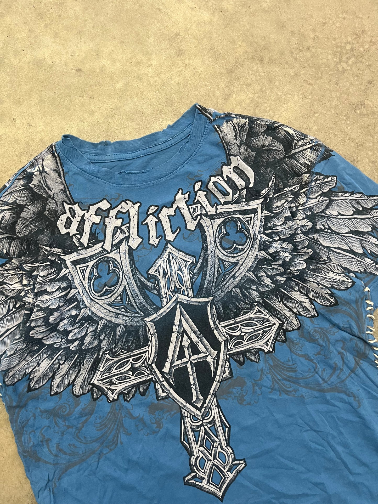 insane affliction tee - M