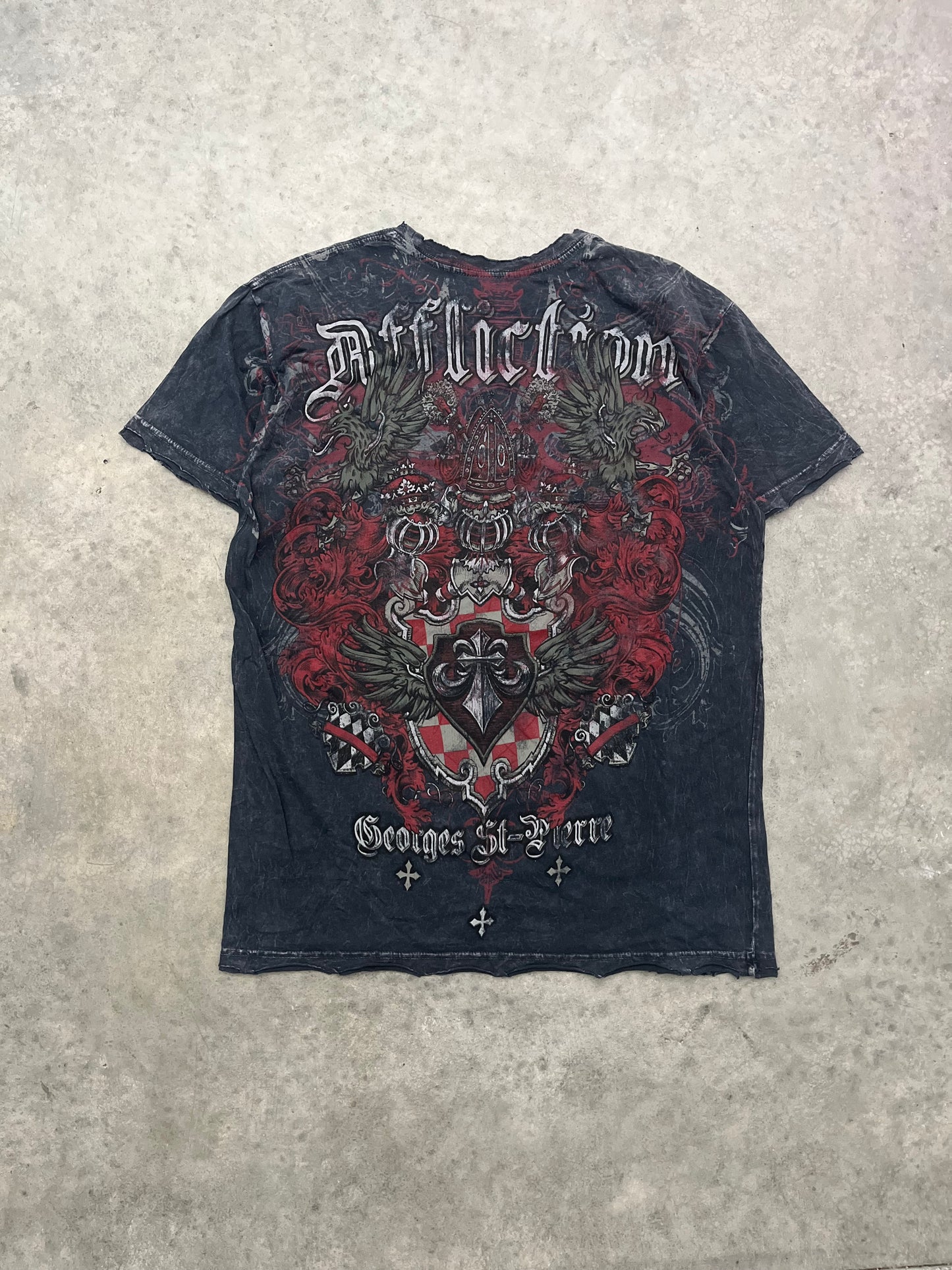 sick affliction tee - L