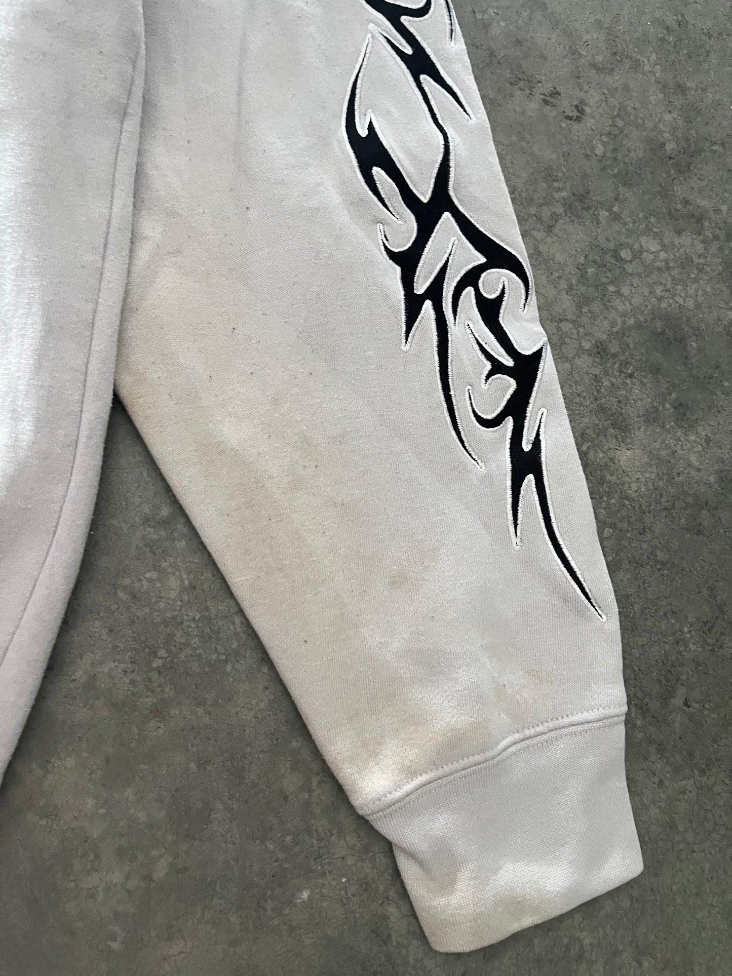 sapphire lounge tribal hoodie - XL