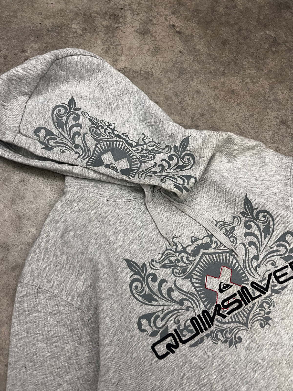 quiksilver hoodie - L