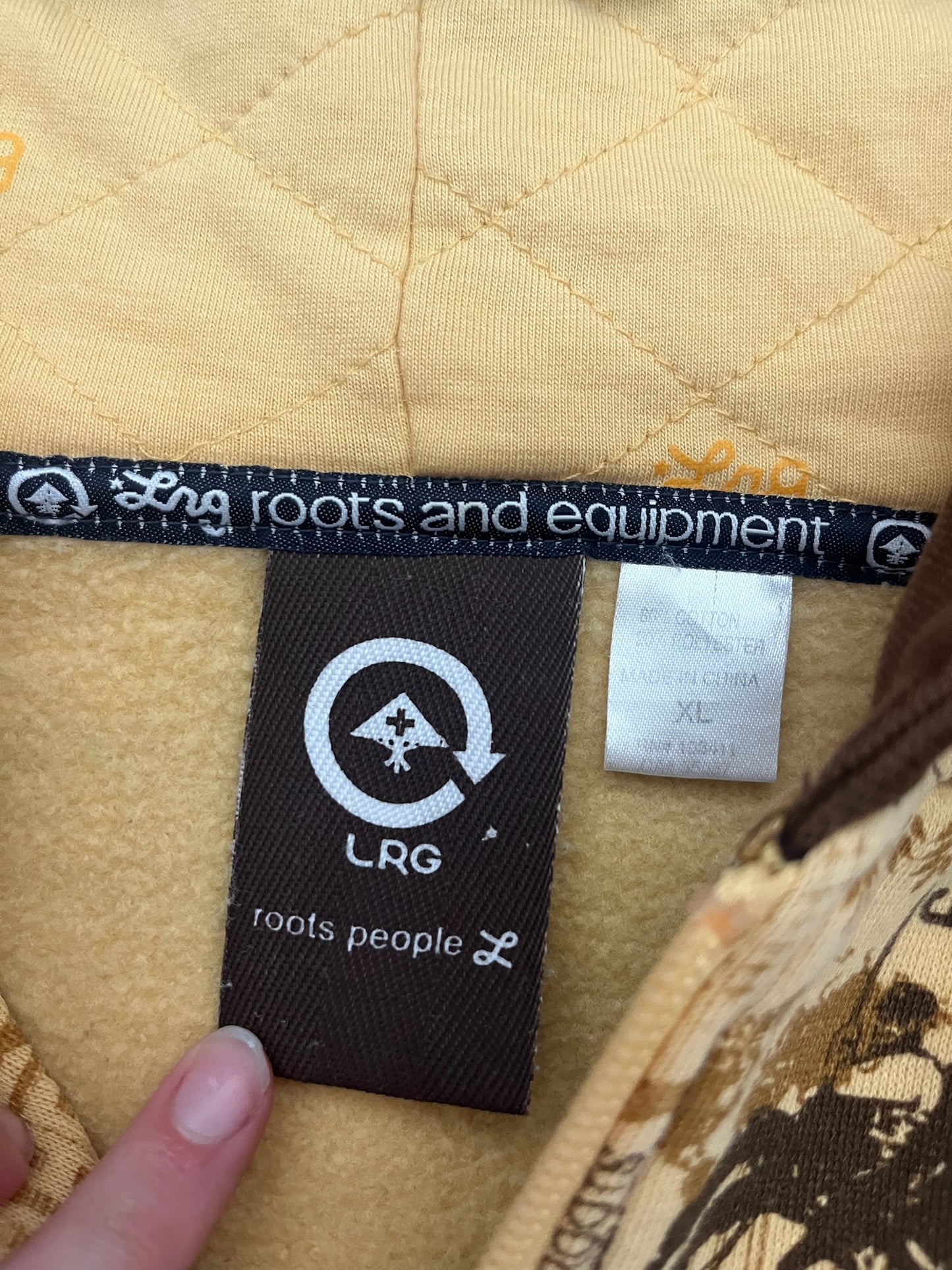 LRG aop hoodie