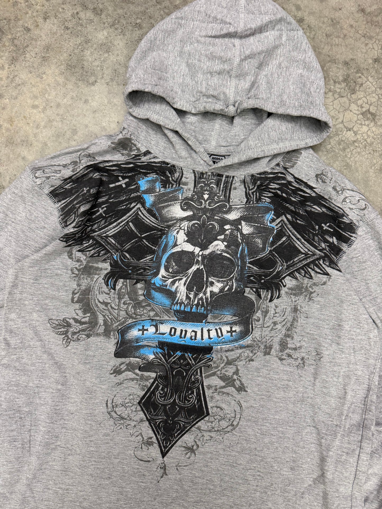 MMA elite hooded long sleeve - S