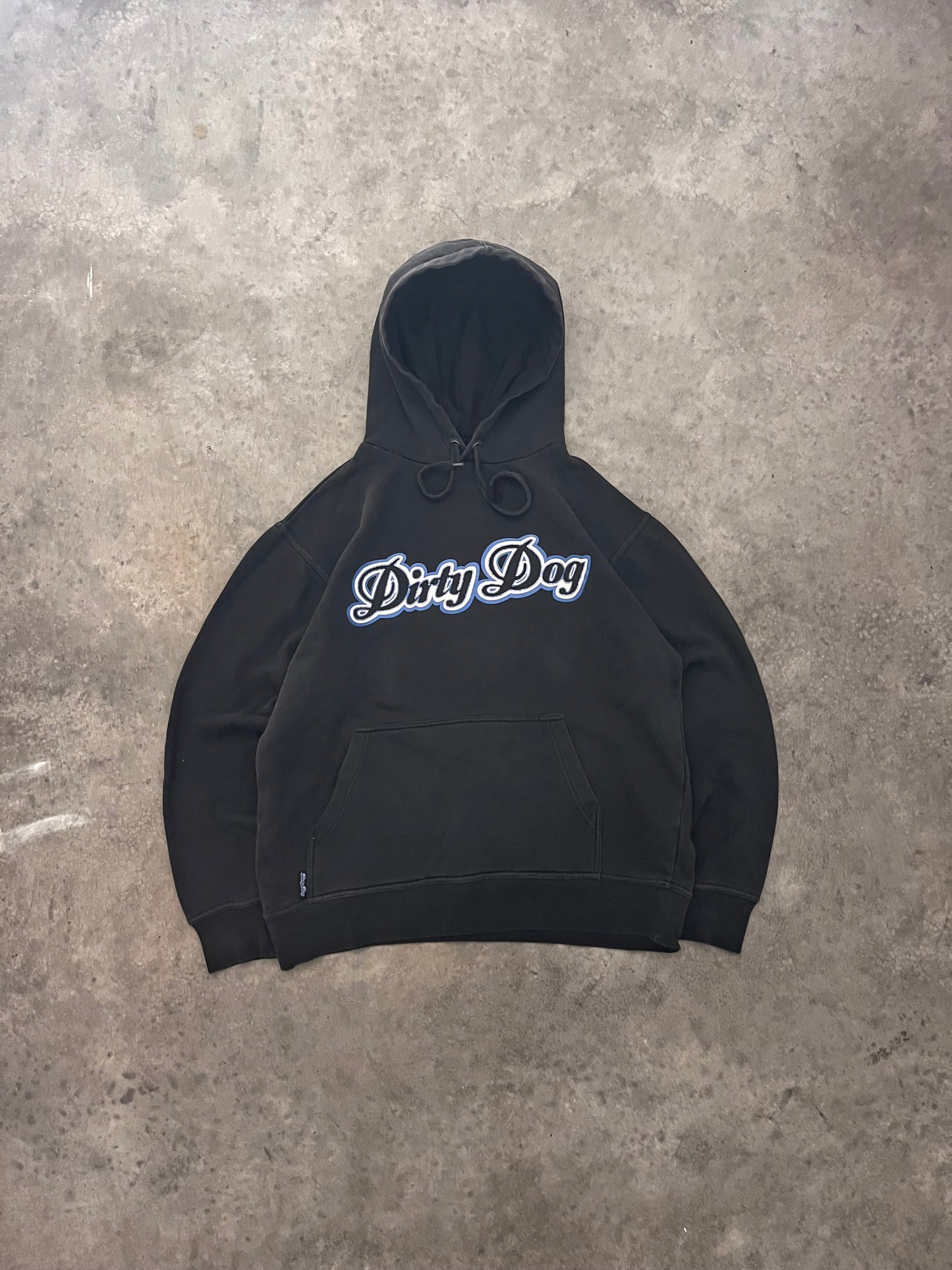 dirty dog hoodie - M