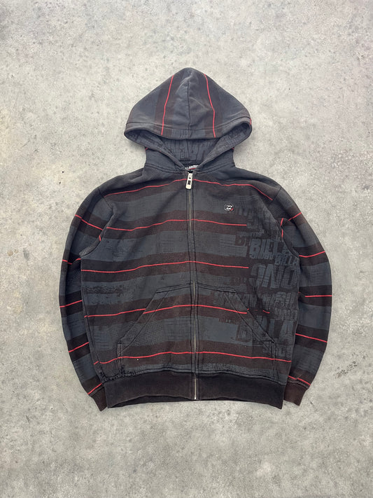 AOP billabong zipup hoodie - S