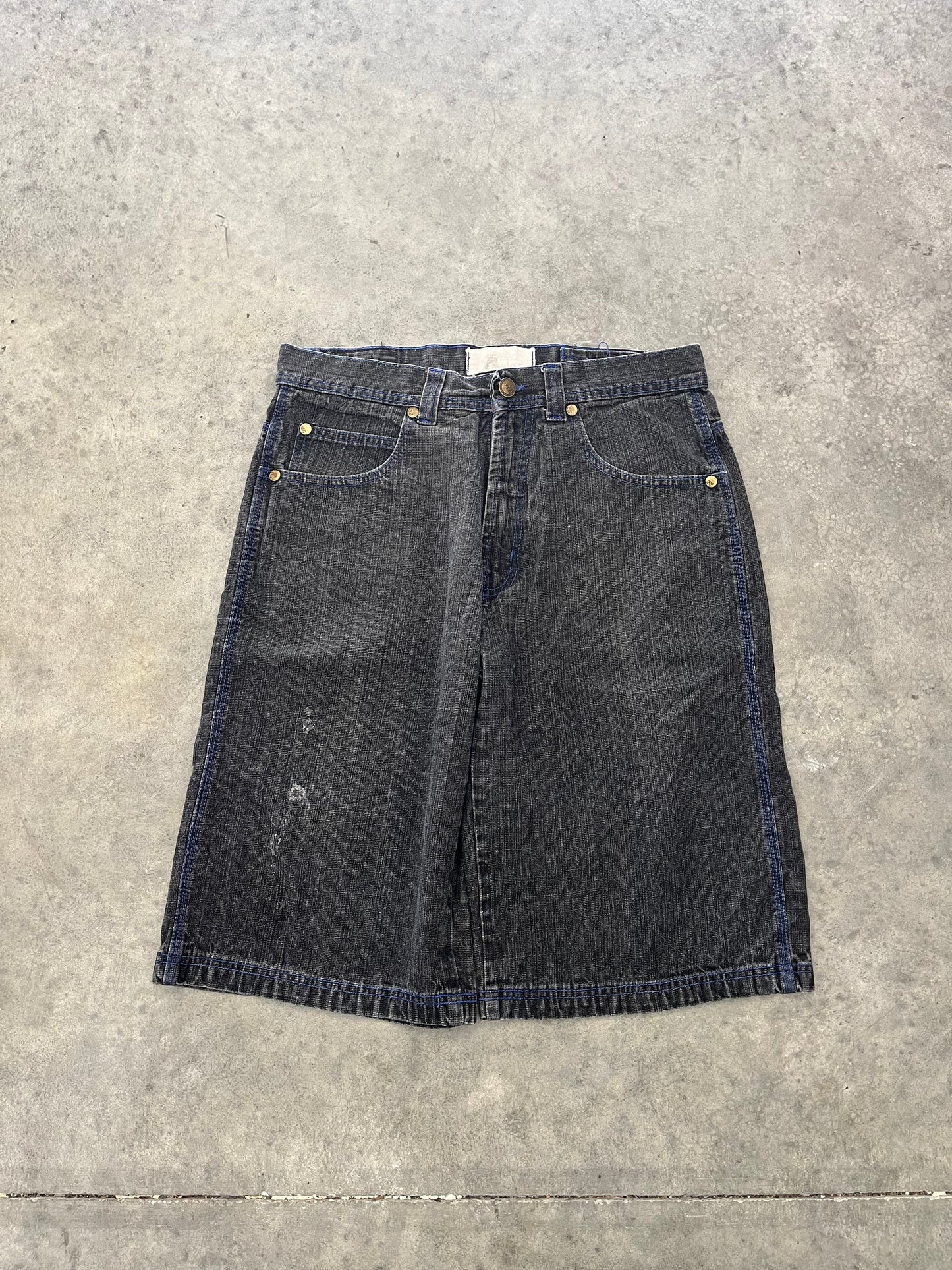 Black jorts- 34